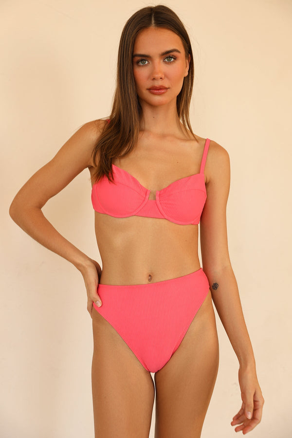 Petal and Pup USA SWIM & INTIMATES Gigi Top - Calypso Coral