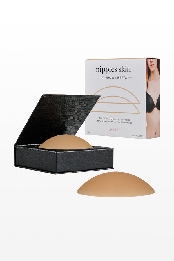 Petal and Pup USA SWIM & INTIMATES Nippies Non-Adhesive No-Show Inserts - Caramel