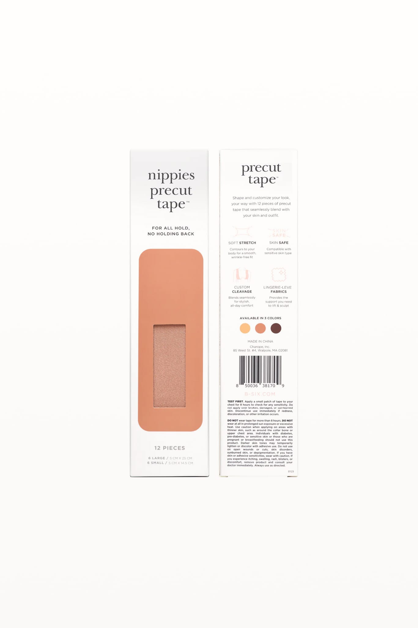 Petal and Pup USA SWIM & INTIMATES Nippies Pre Cut Tape - Caramel One Size