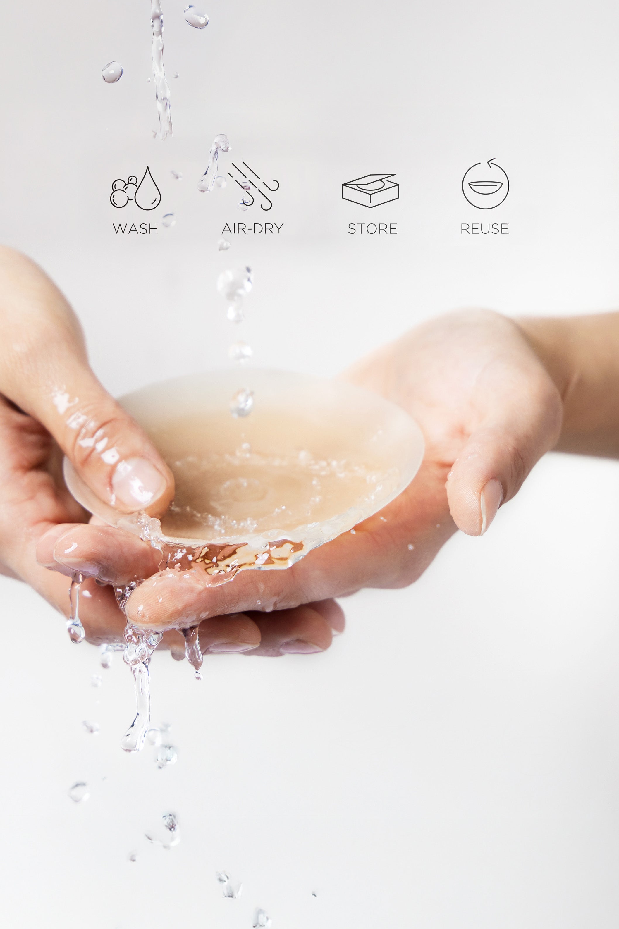 Petal and Pup USA SWIM & INTIMATES Nippies Skin Adhesive Double Sided Covers - Creme 1