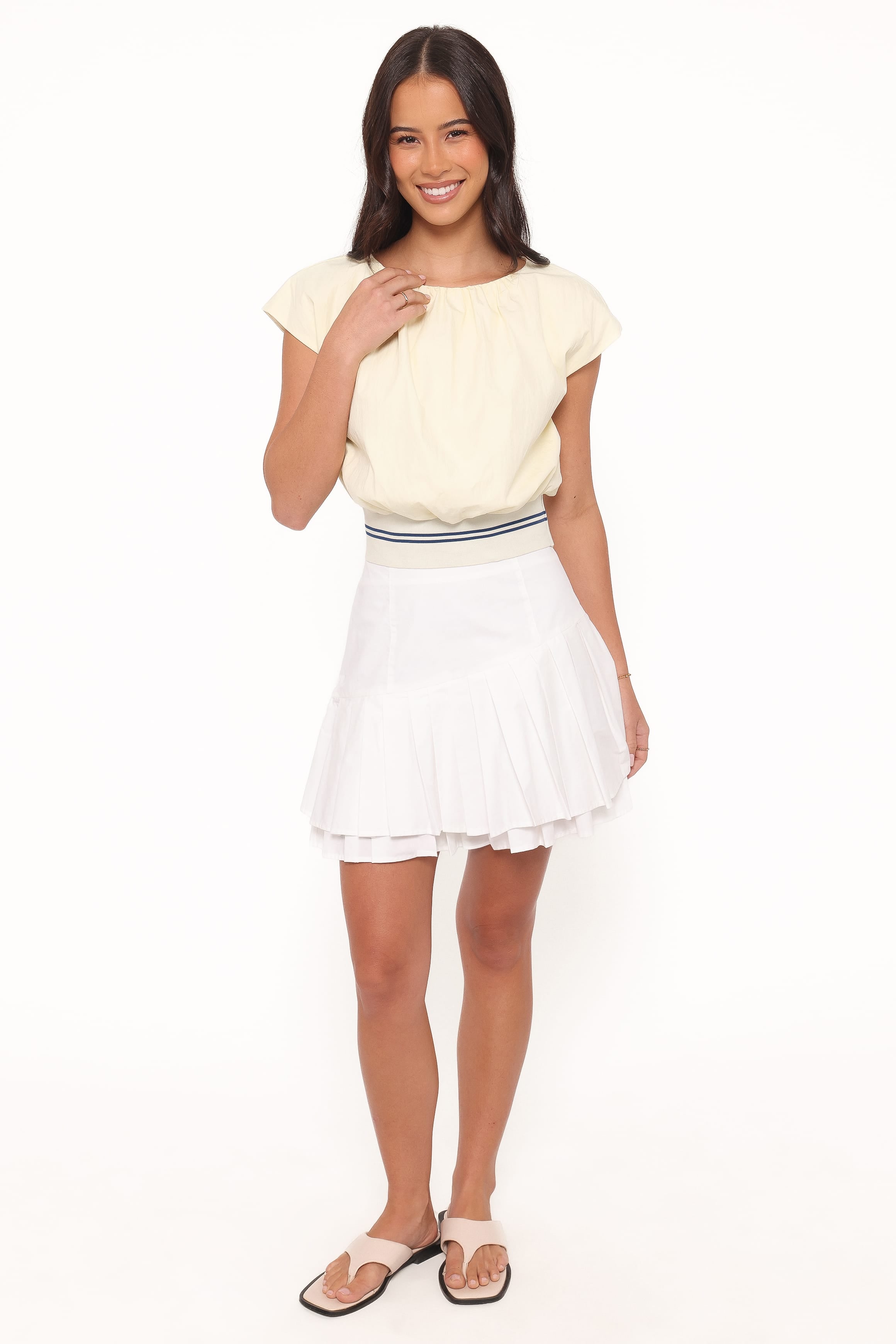 Petal and Pup USA TOPS Adam Top - Pale Yellow