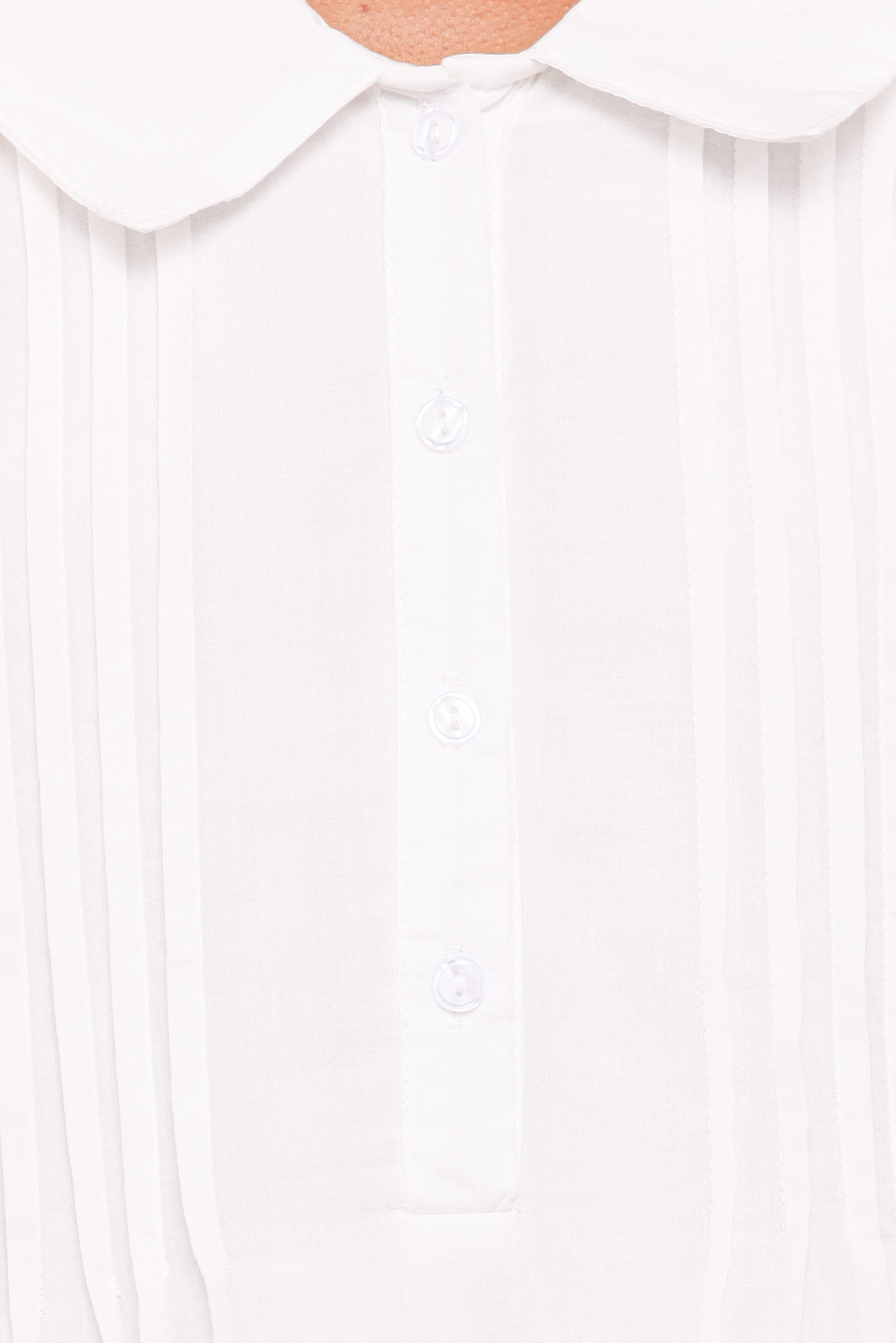 Petal and Pup USA TOPS Aisling Pleat Top - White