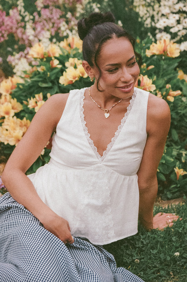 Petal and Pup USA TOPS Aminta Top - White
