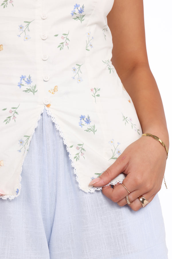 Petal and Pup USA TOPS Ana Top - Floral