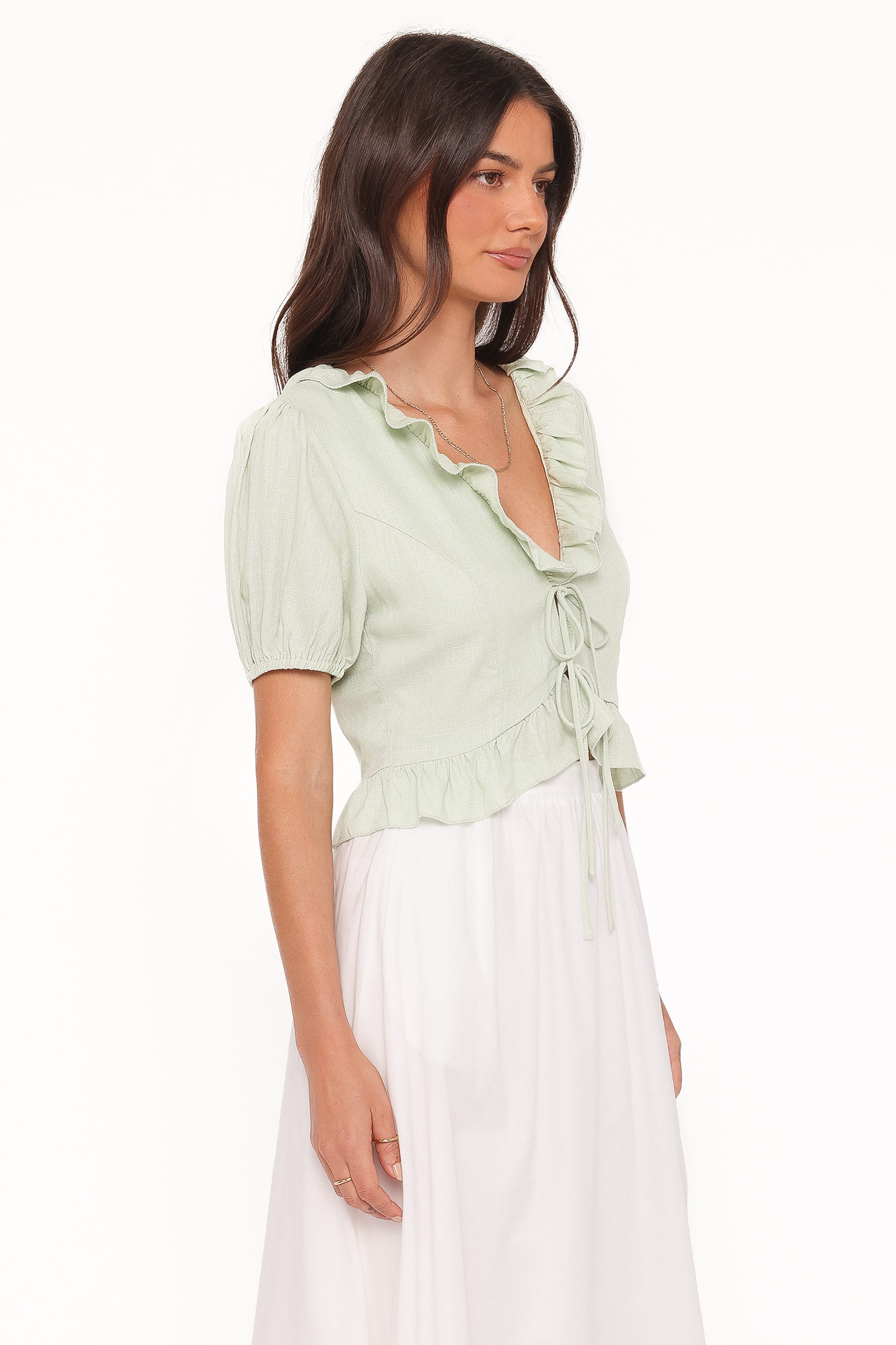 Petal and Pup USA TOPS Andra Top - Sage
