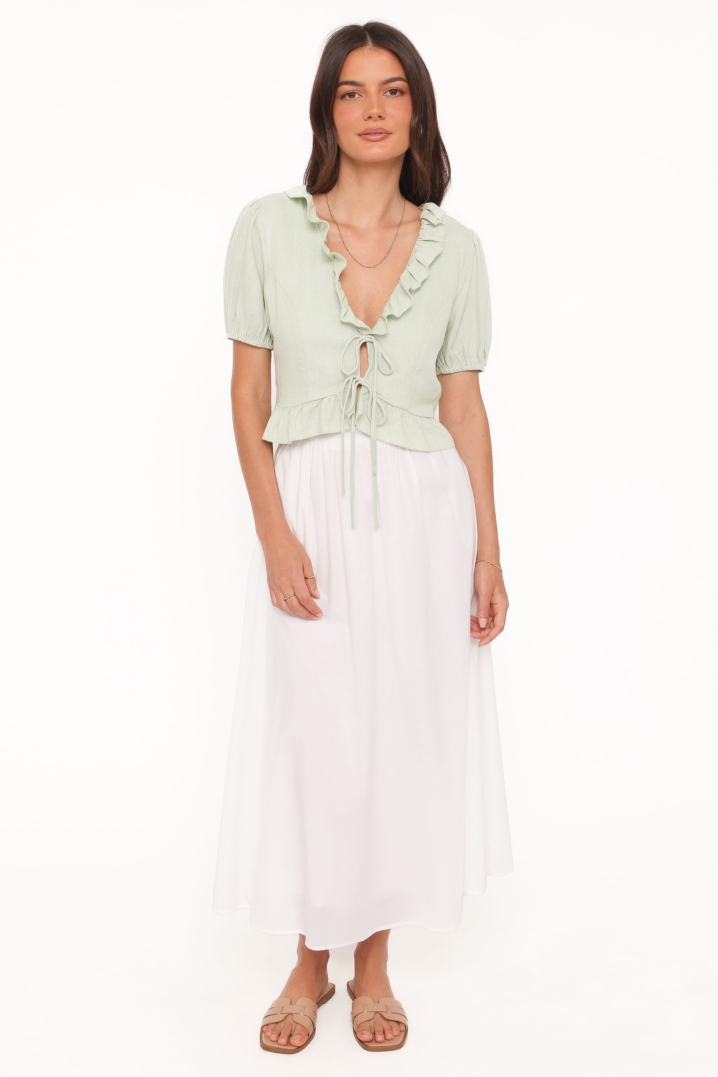 Petal and Pup USA TOPS Andra Top - Sage