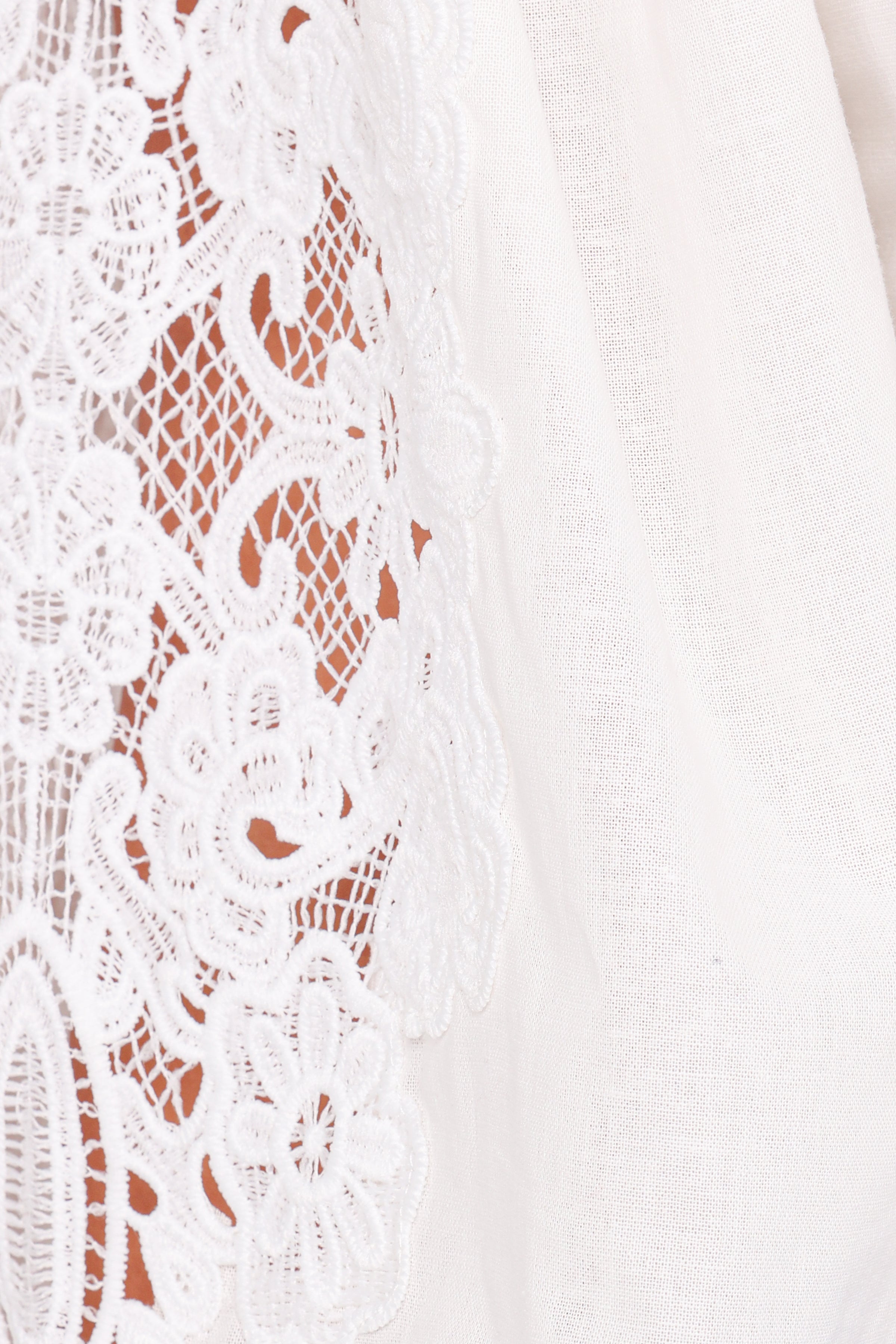 Petal and Pup USA TOPS Angelica Long Sleeve Top - White