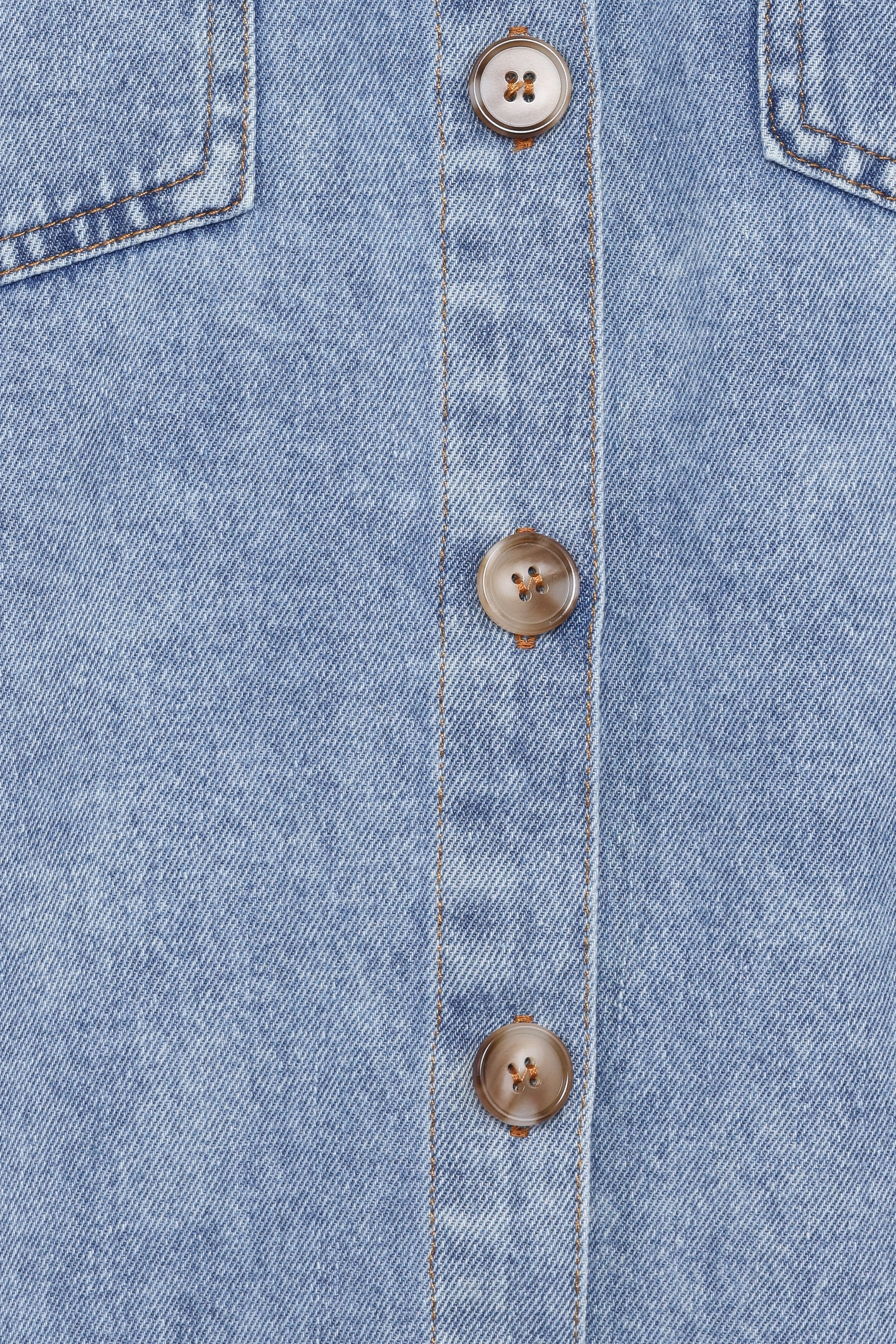 Petal and Pup USA TOPS Anicia Denim Shirt - Light