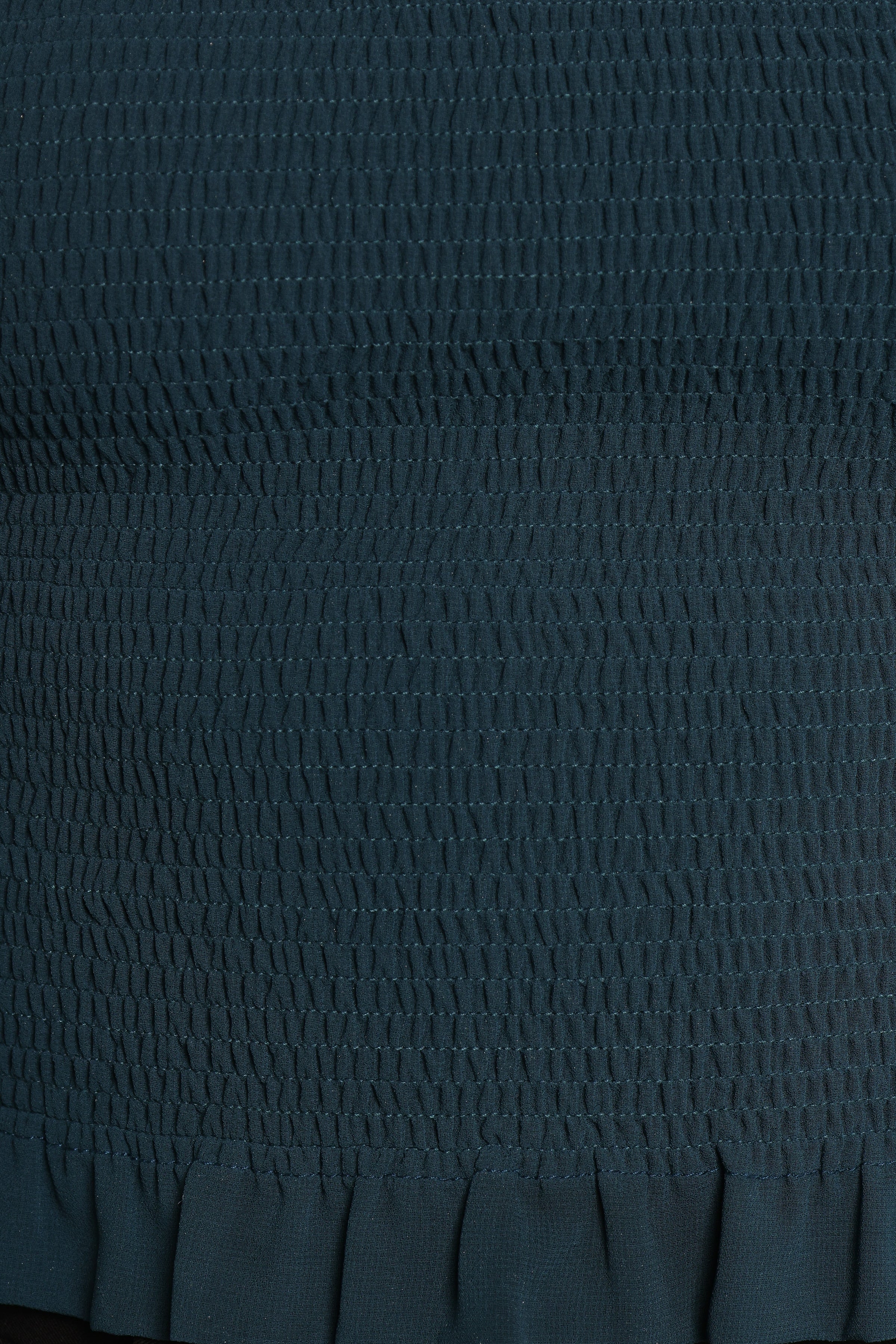 Petal and Pup USA TOPS Aranha Sheer Sleeve Top - Dark Blue