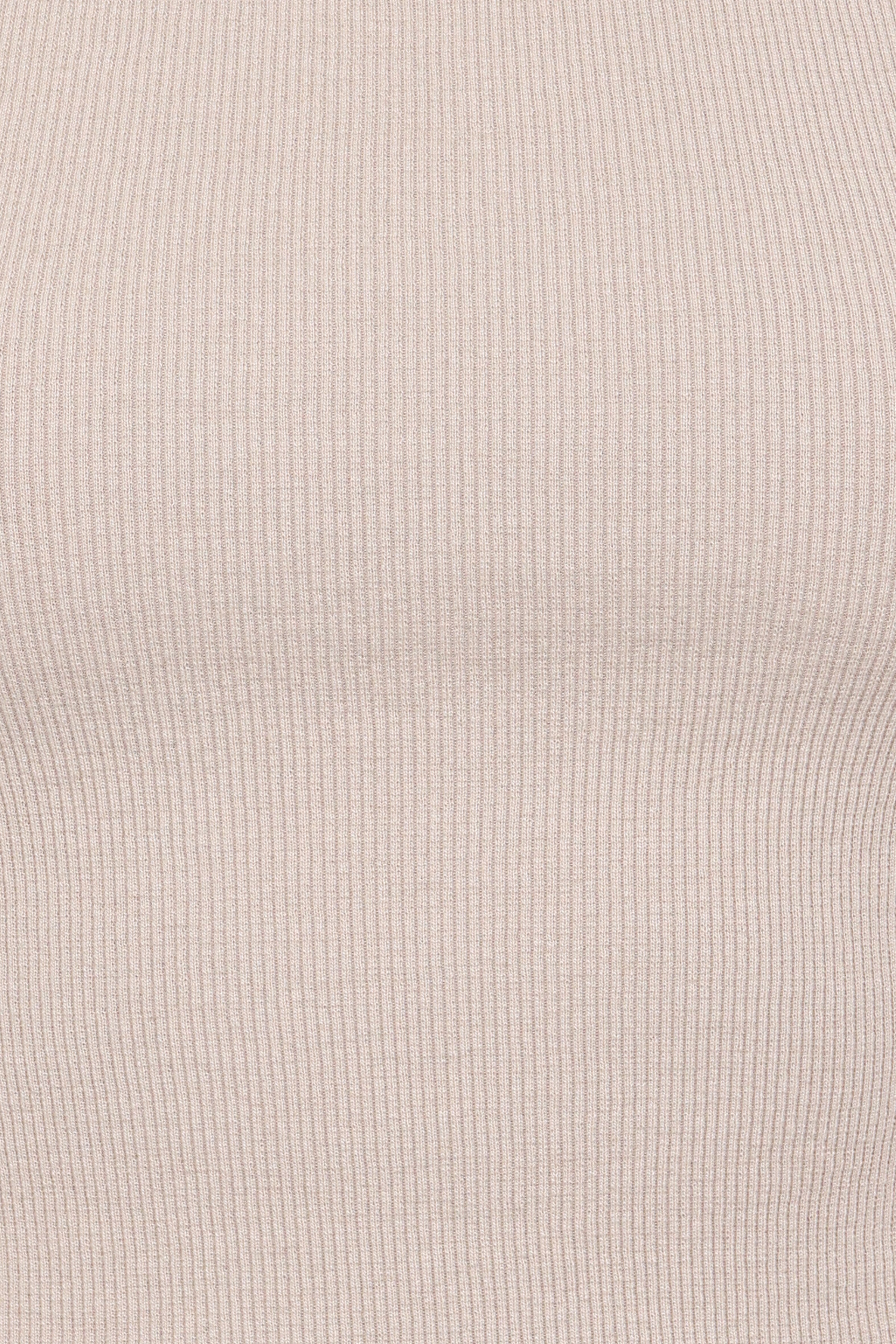 Petal and Pup USA TOPS Ari Ribbed Tank Top - Wheat