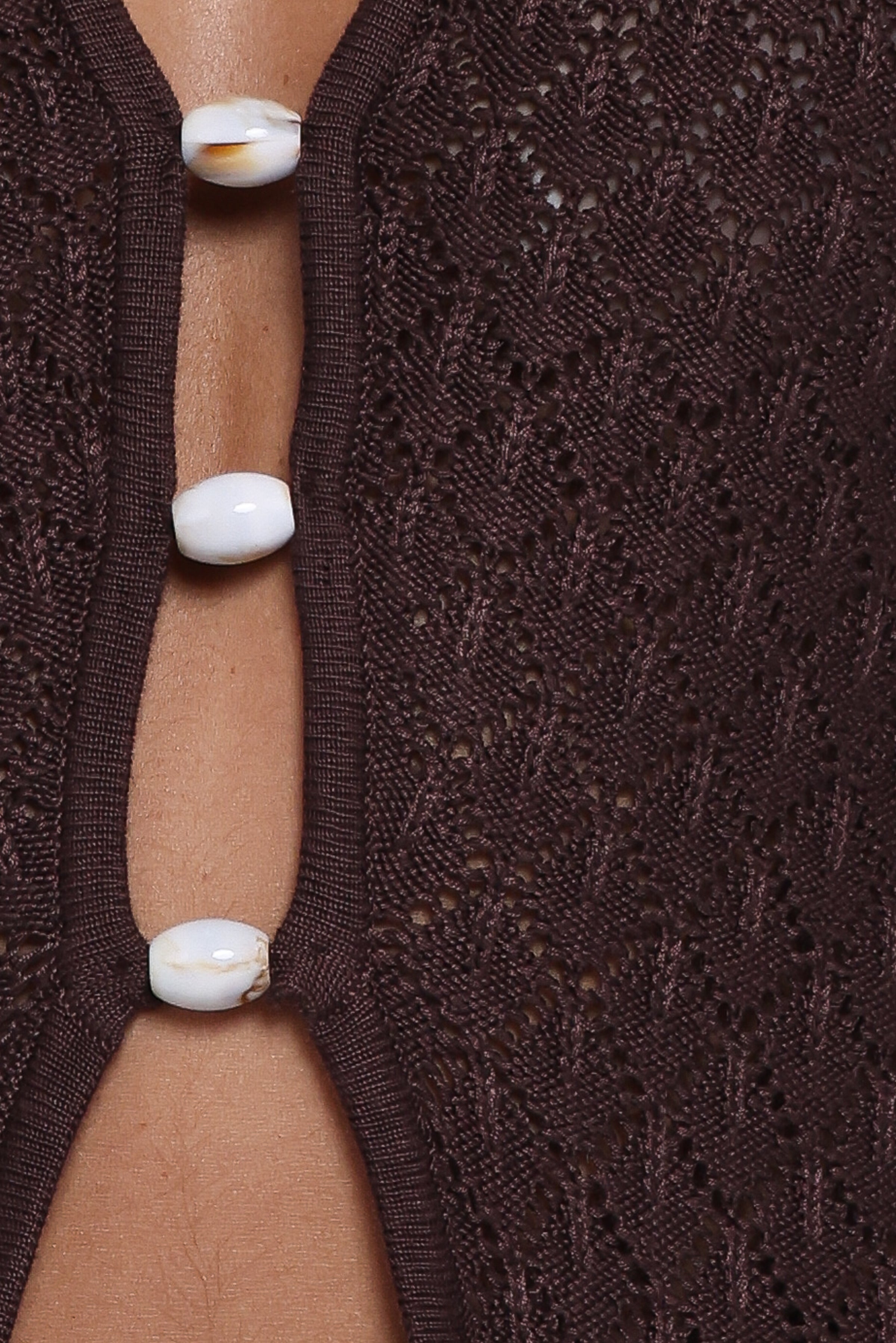 Petal and Pup USA TOPS Asplie Knit Top - Espresso