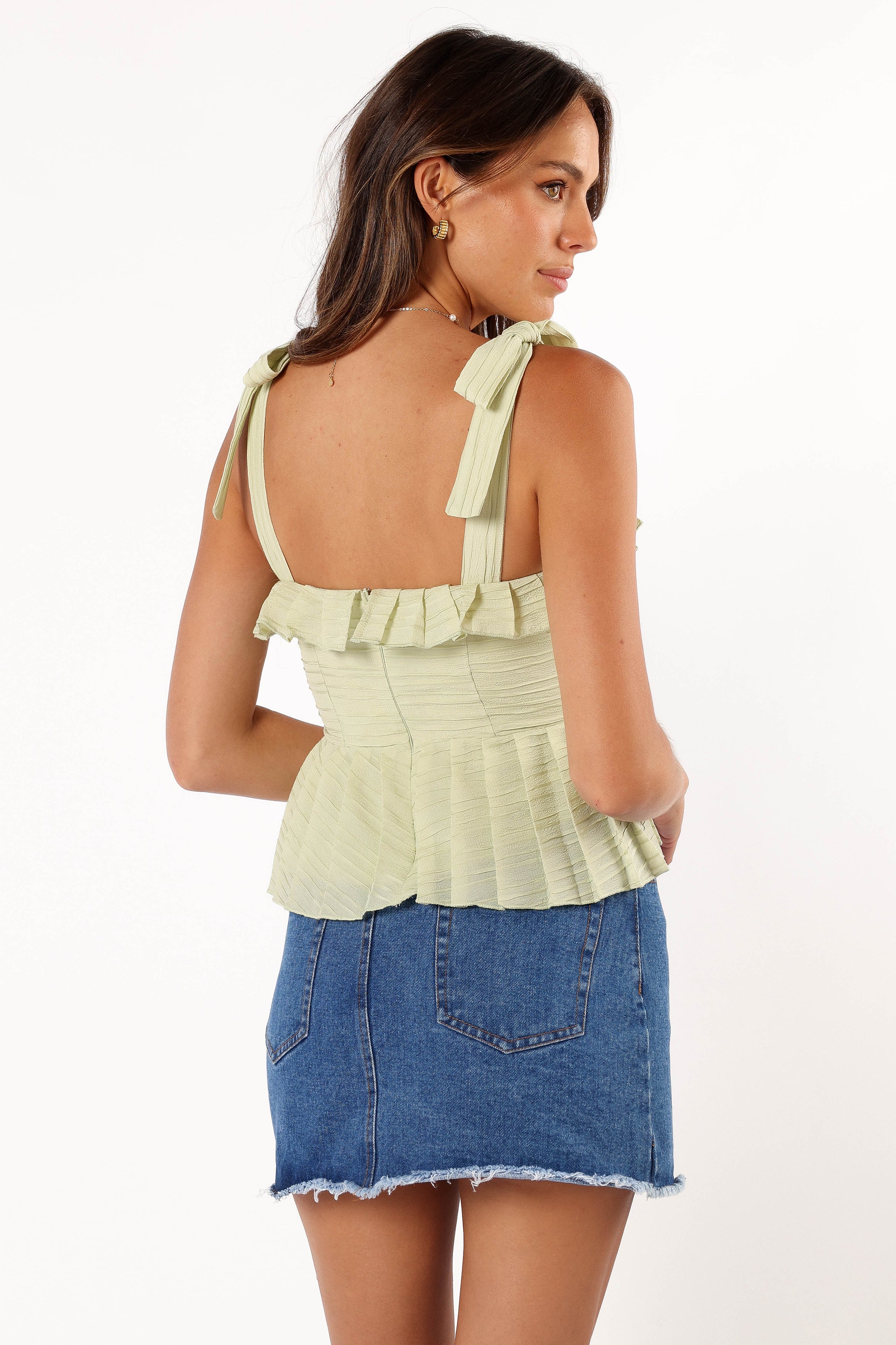 Petal and Pup USA TOPS Aubree Top - Sage