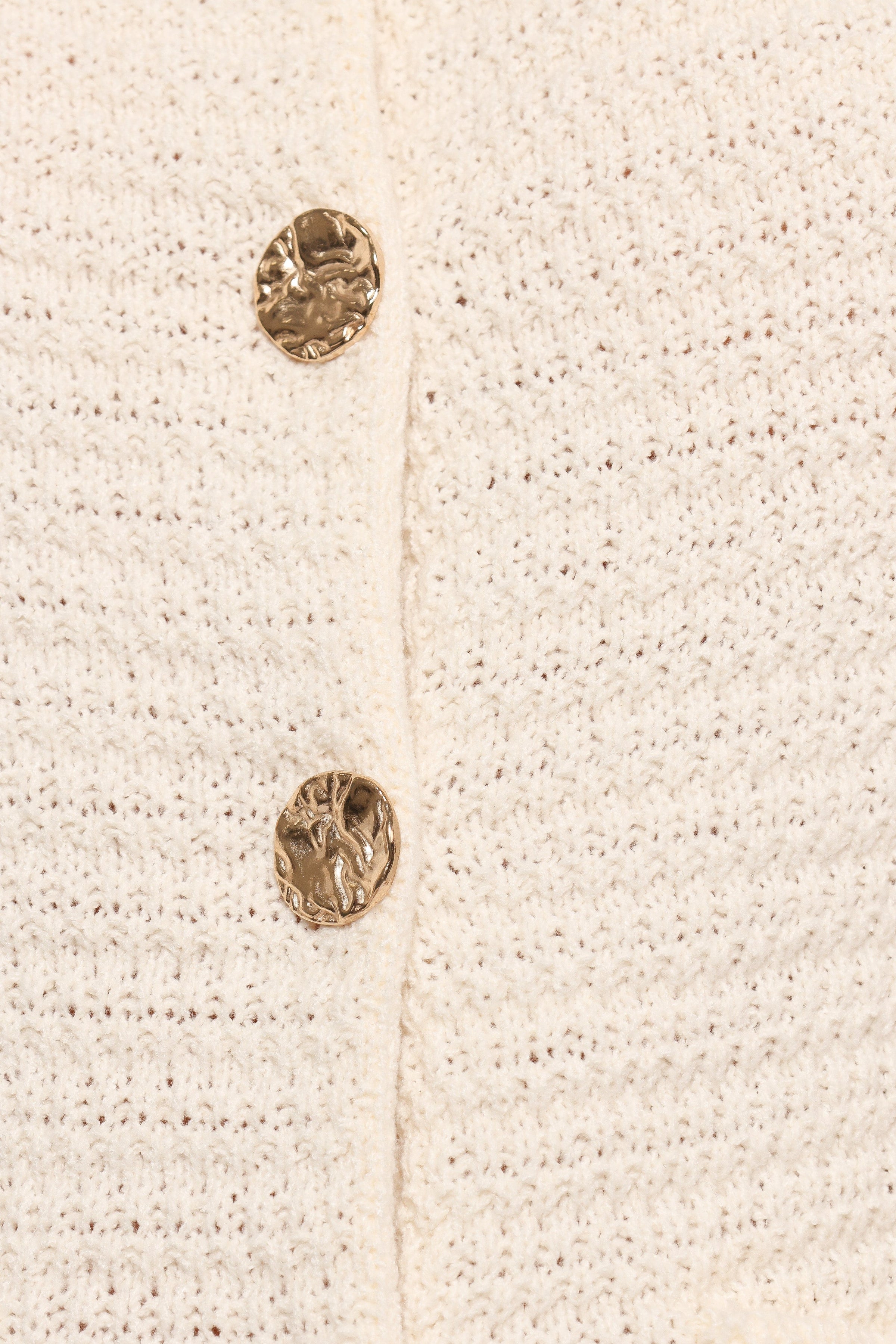 Petal and Pup USA TOPS Blair Knit Vest - White