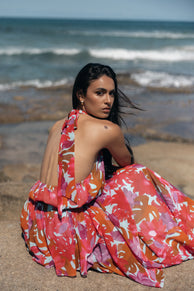 Petal and Pup USA TOPS Blaise Halter Top - Pink Azalea