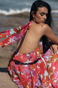 Petal and Pup USA TOPS Blaise Halter Top - Pink Azalea