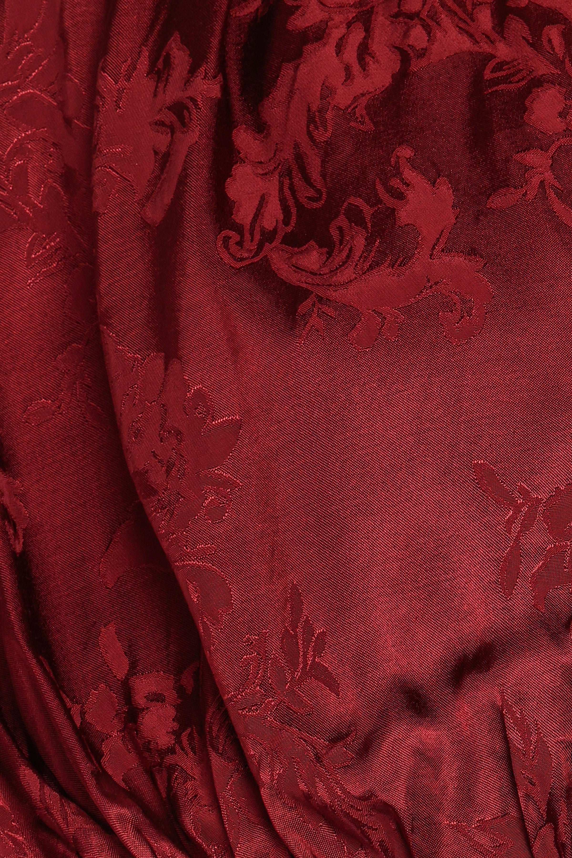 Petal and Pup USA TOPS Bowman Cropped Blouse - Wine