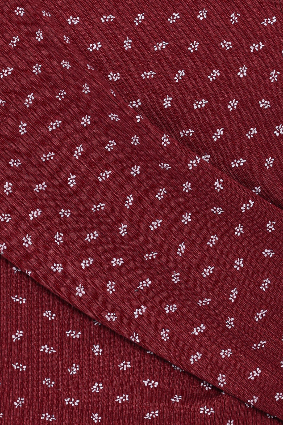 Petal and Pup USA TOPS Brooklyn Crossover Top - Burgundy Floral