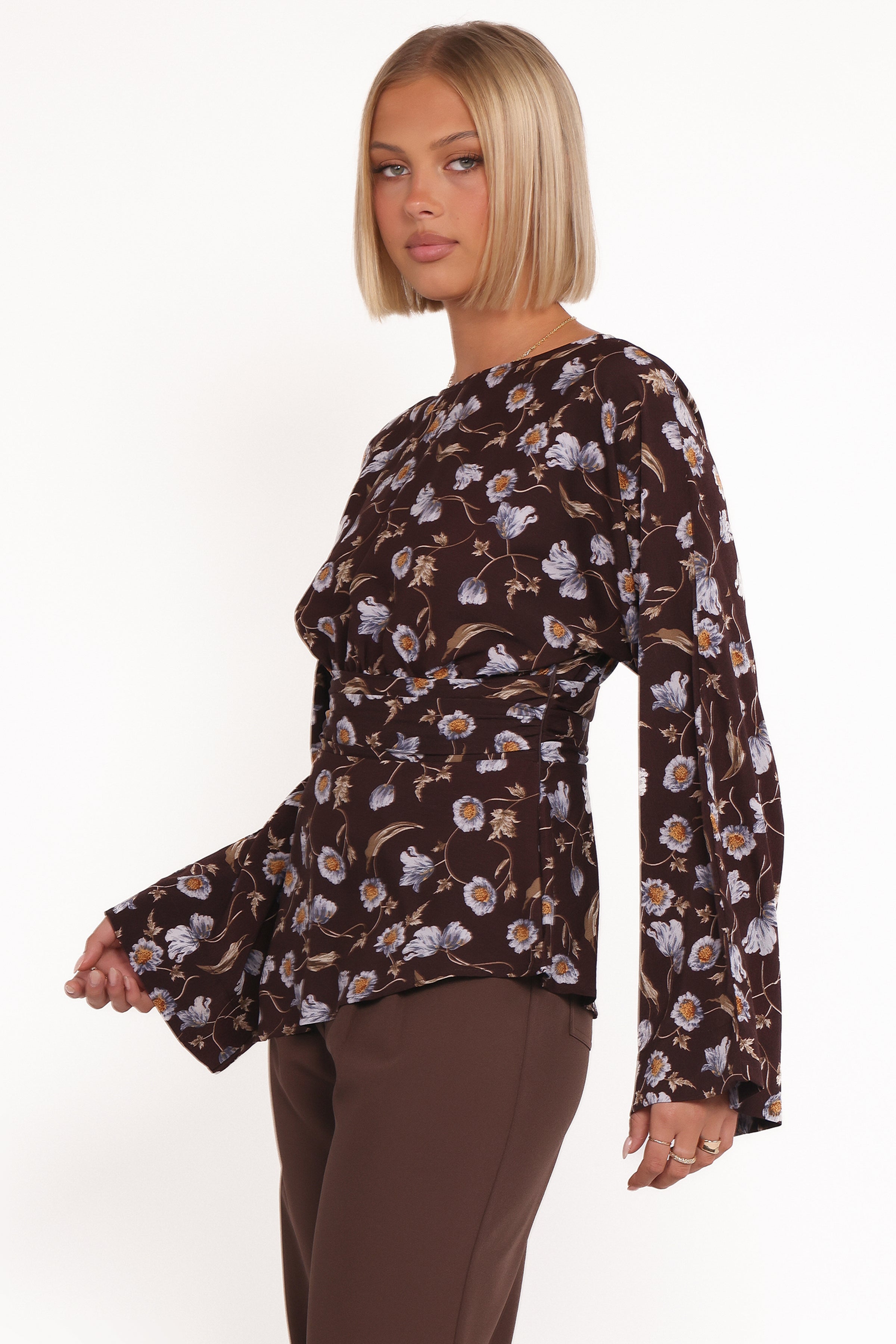 Petal and Pup USA TOPS Calantha Top - Fall Floral