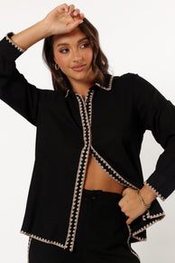 Petal and Pup USA TOPS Calyse Top - Black