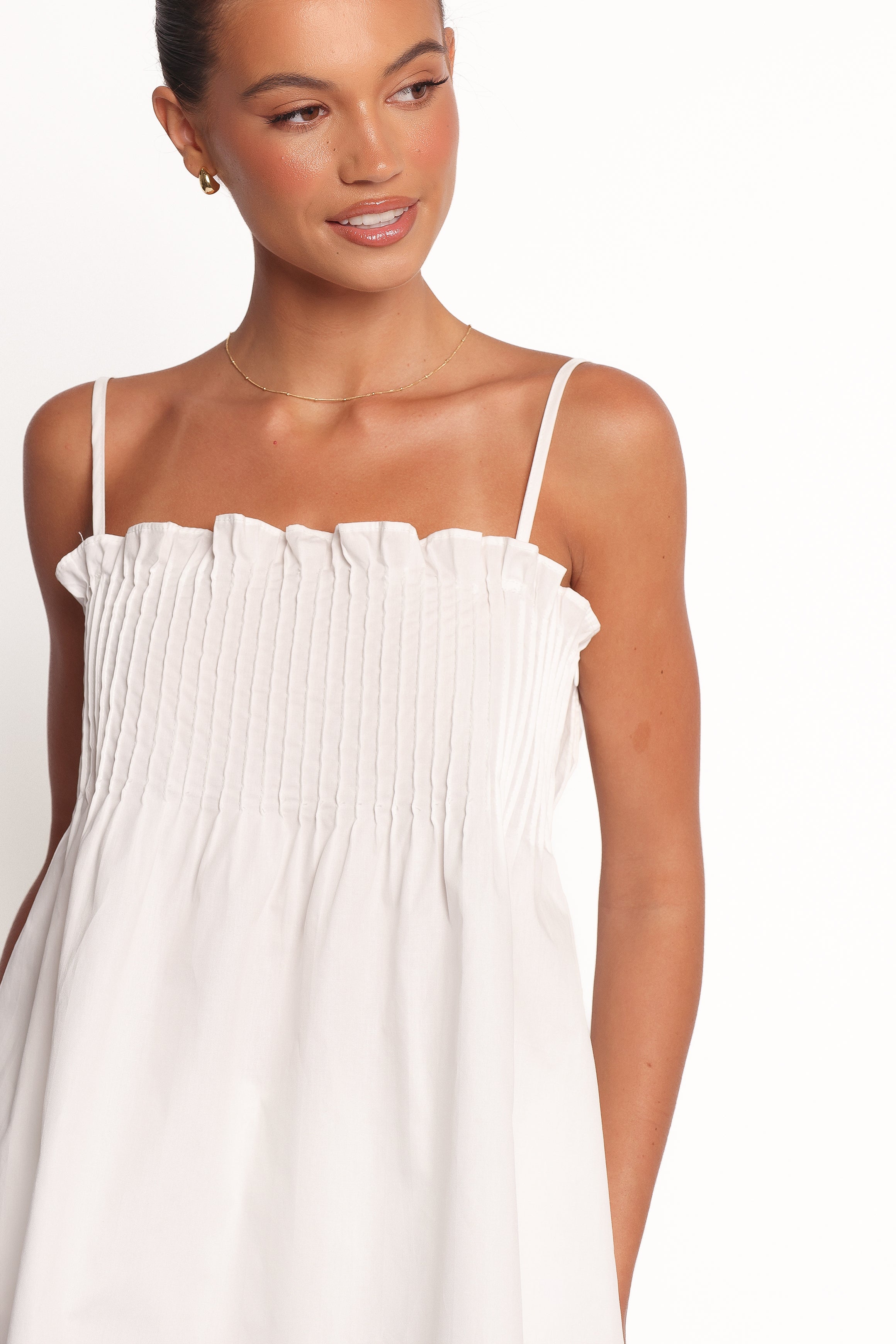 Petal and Pup USA TOPS Carson Pleated Top - White