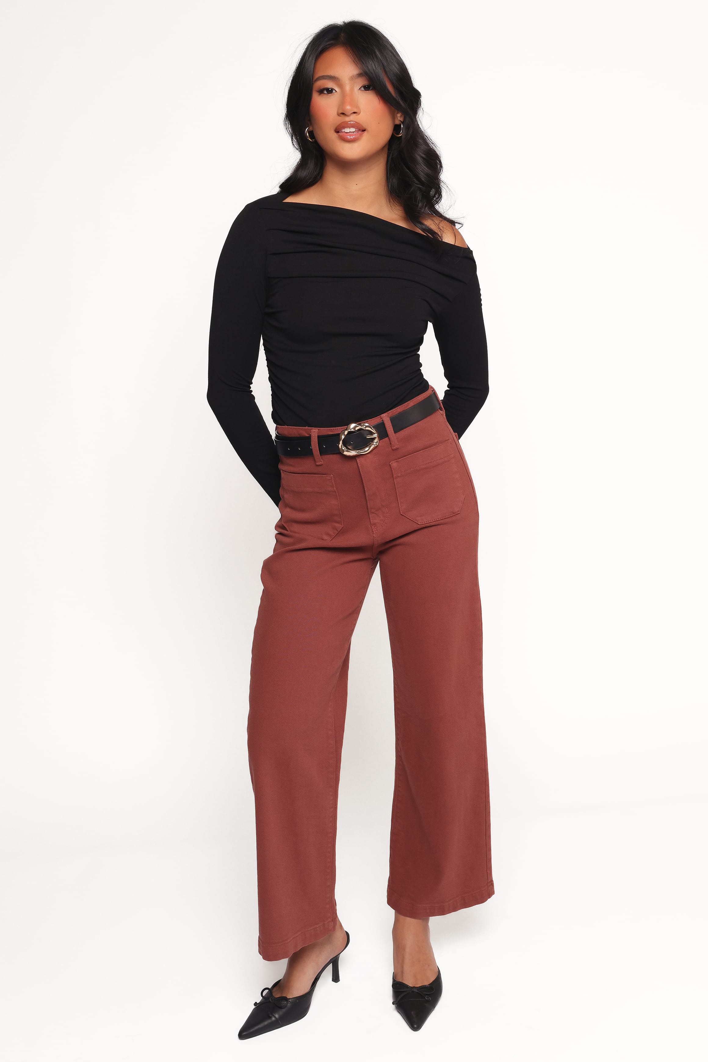 Cer Knit Top - Black | Petal & Pup USA