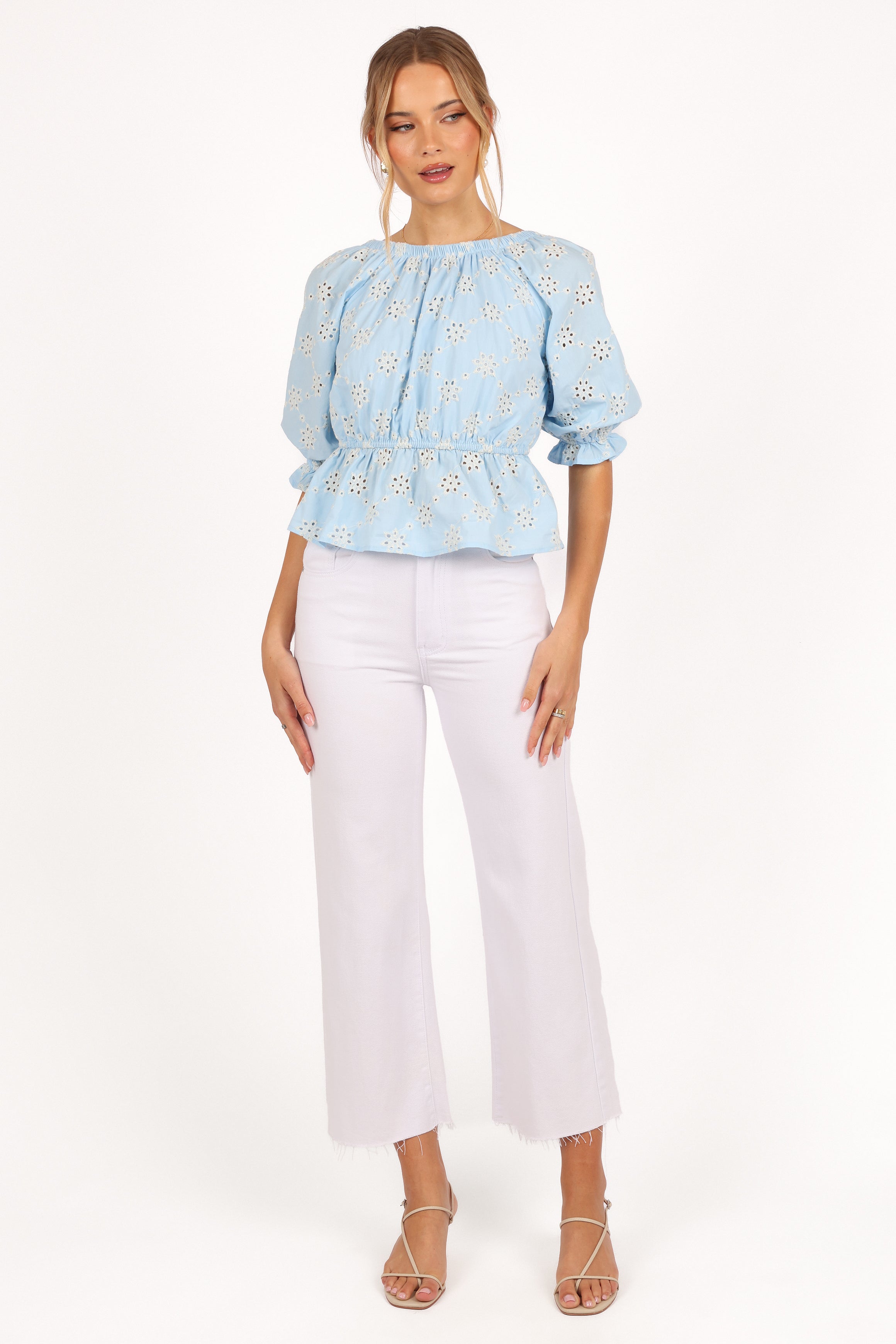 Petal and Pup USA TOPS Cristiana Top - Sky