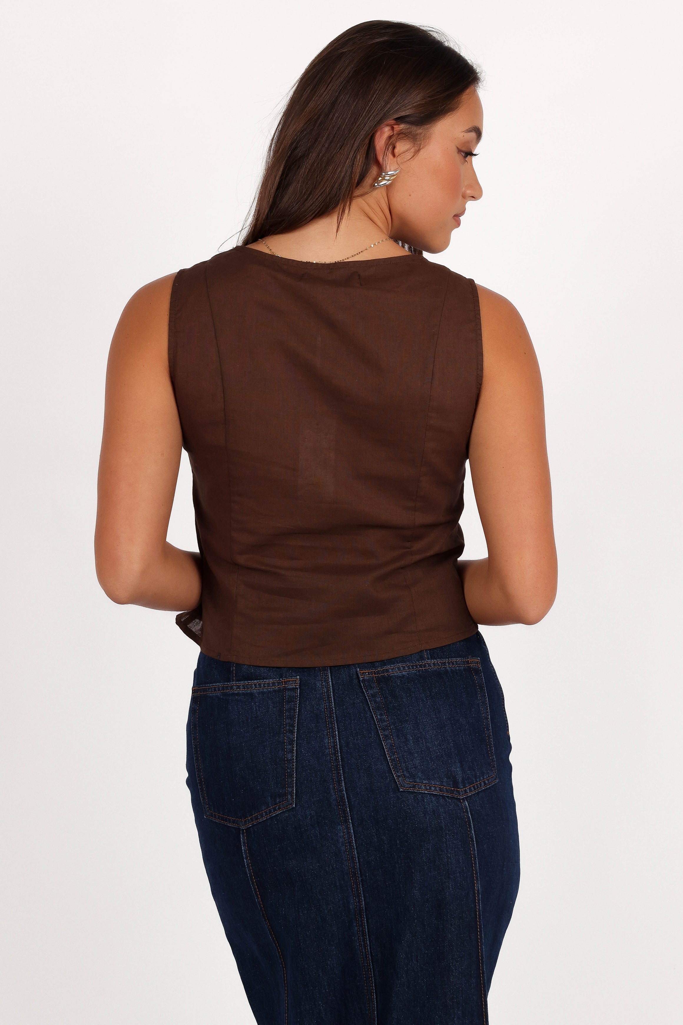 トップス BROWN by 2-tacs ALPHA sleeveless ALPHA sleeveless(L(MEN) Dyeing/ダイイング): BROWN by 2-tacs