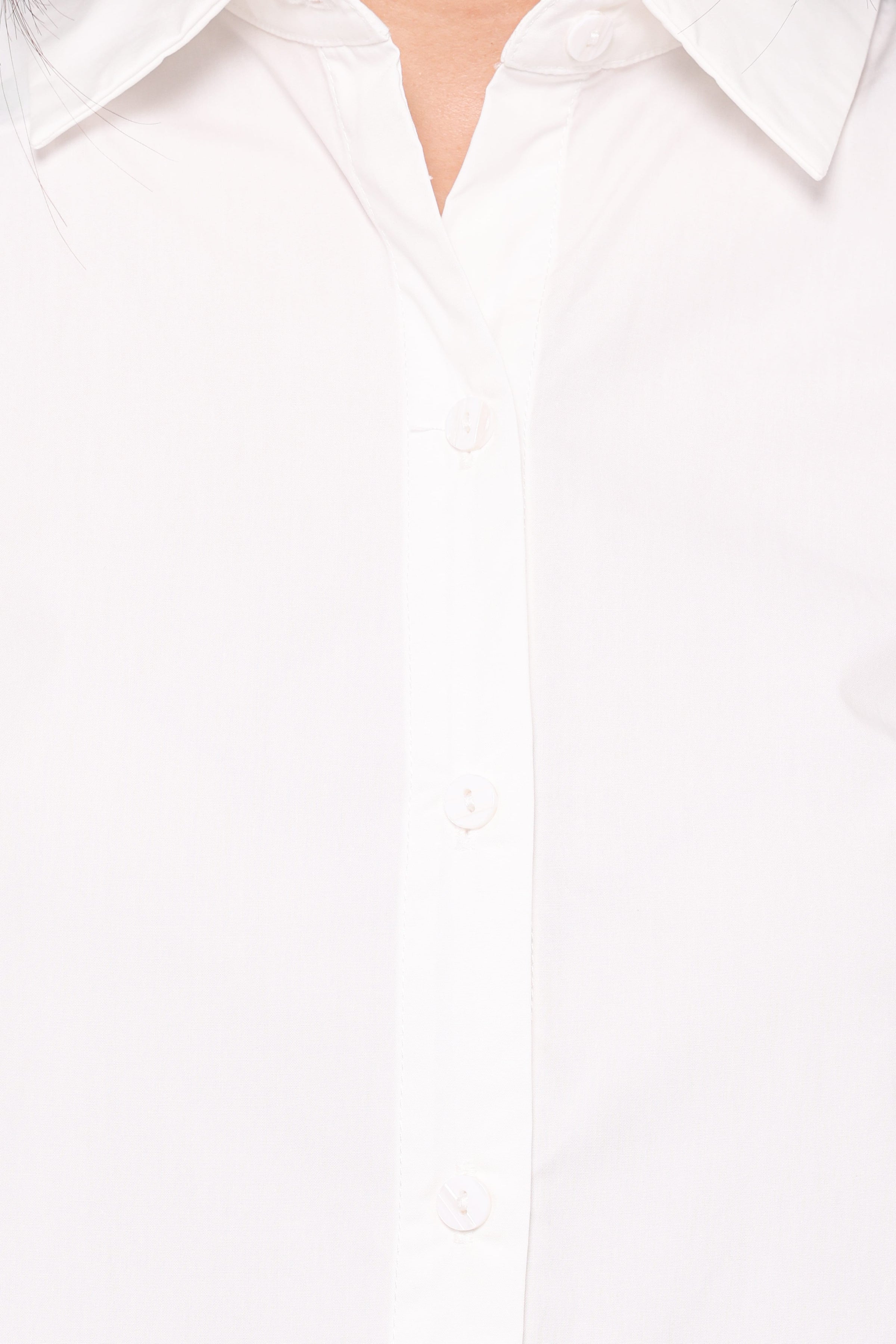 Petal and Pup USA TOPS Deirdre Scallop Button Up Shirt - White