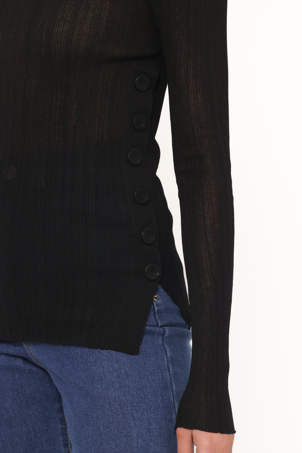 Petal and Pup USA TOPS Delphine Top - Black