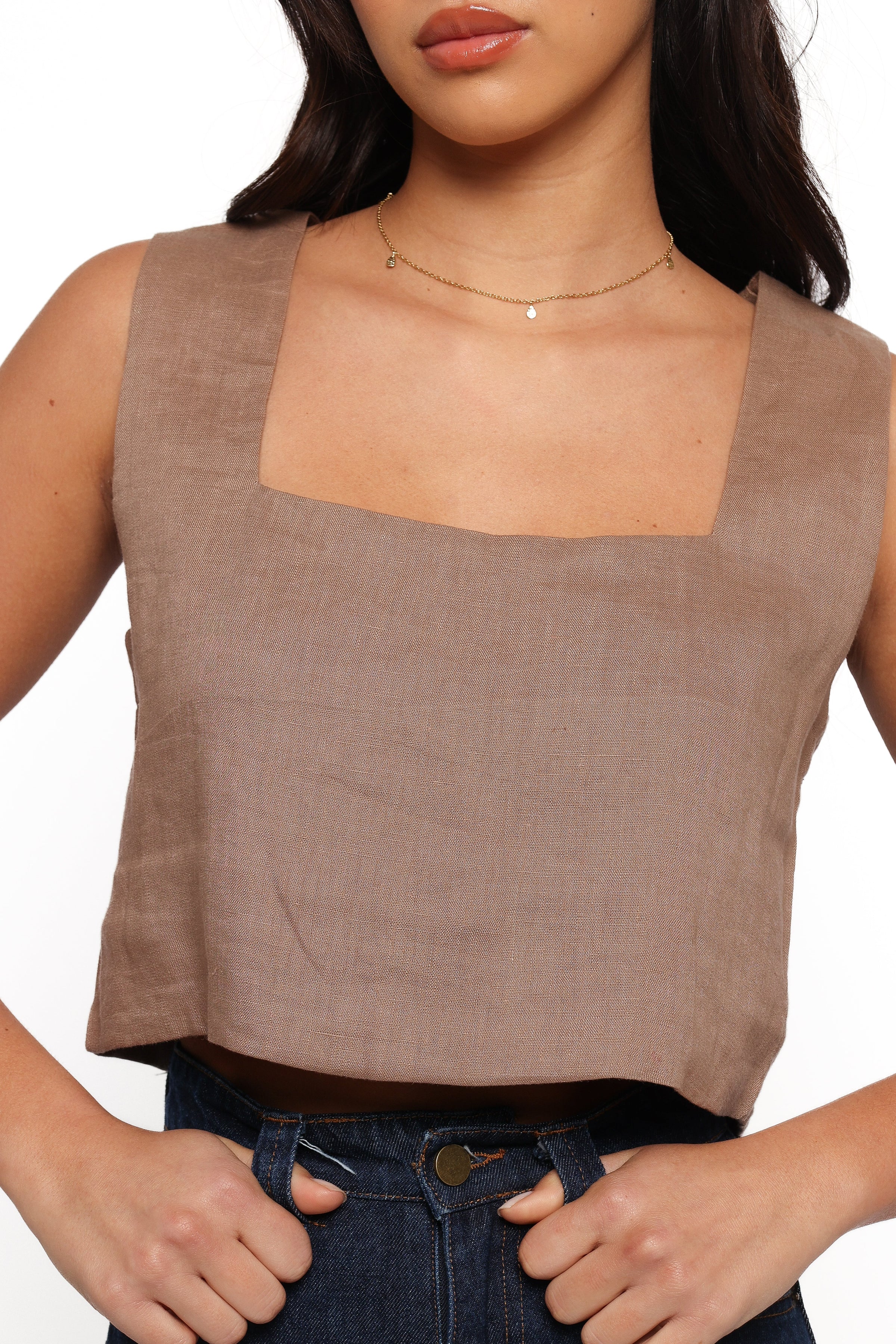 Petal and Pup USA TOPS Devlin Top - Mocha