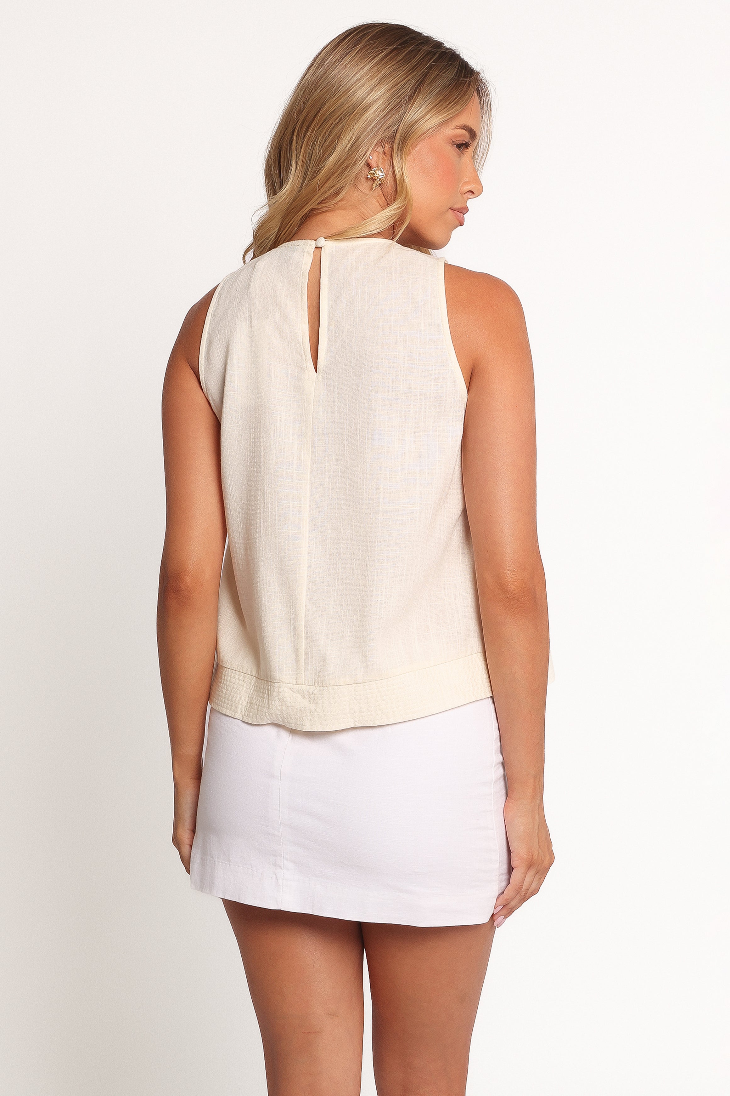 Petal and Pup USA TOPS Doria Top - Cream (Hold for Amazon)