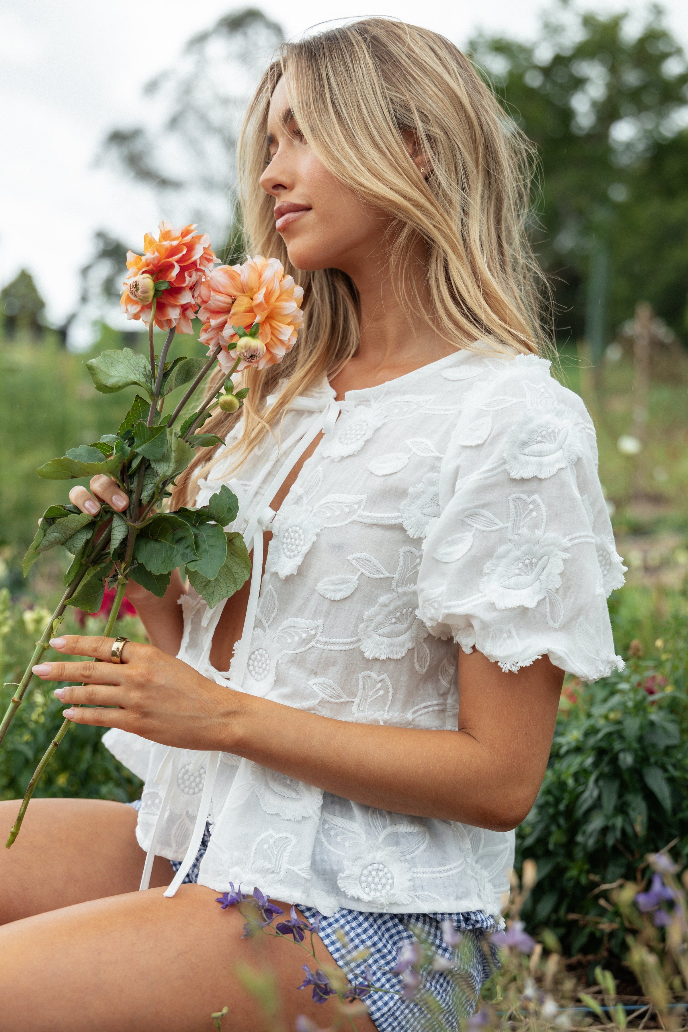 Petal and Pup USA TOPS Doris Top - White