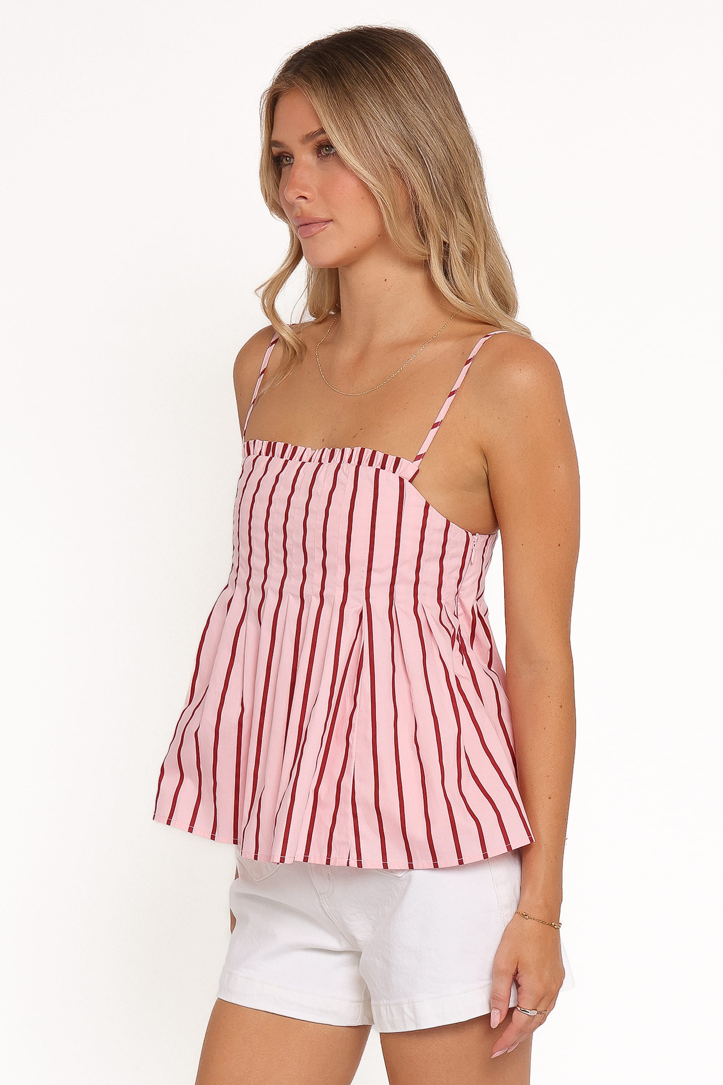 Petal and Pup USA TOPS Dulce Top - Pink Stripe