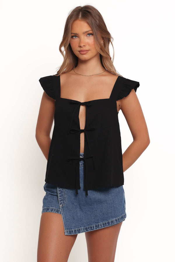 Petal and Pup USA TOPS Elsie Top - Black