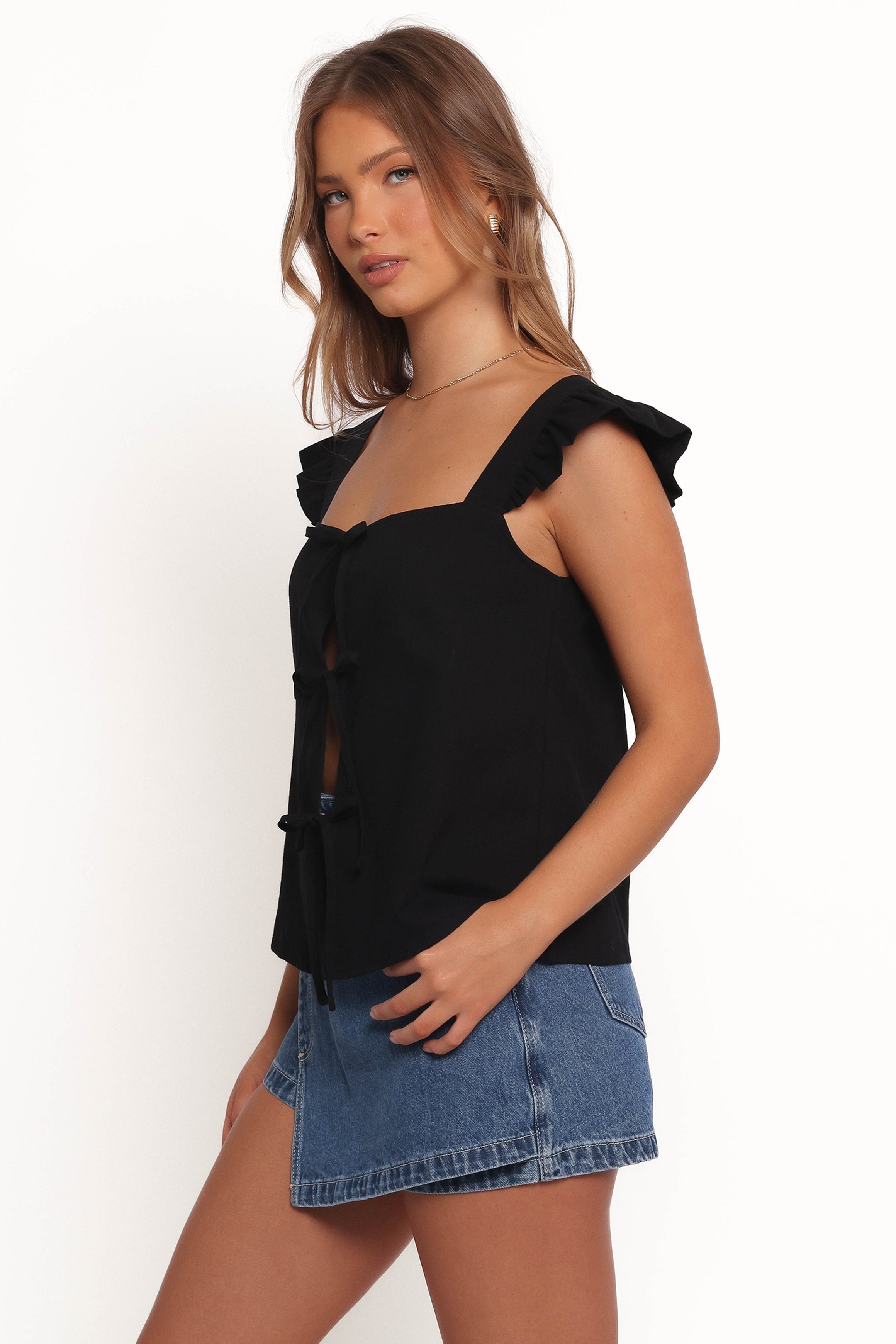 Petal and Pup USA TOPS Elsie Top - Black