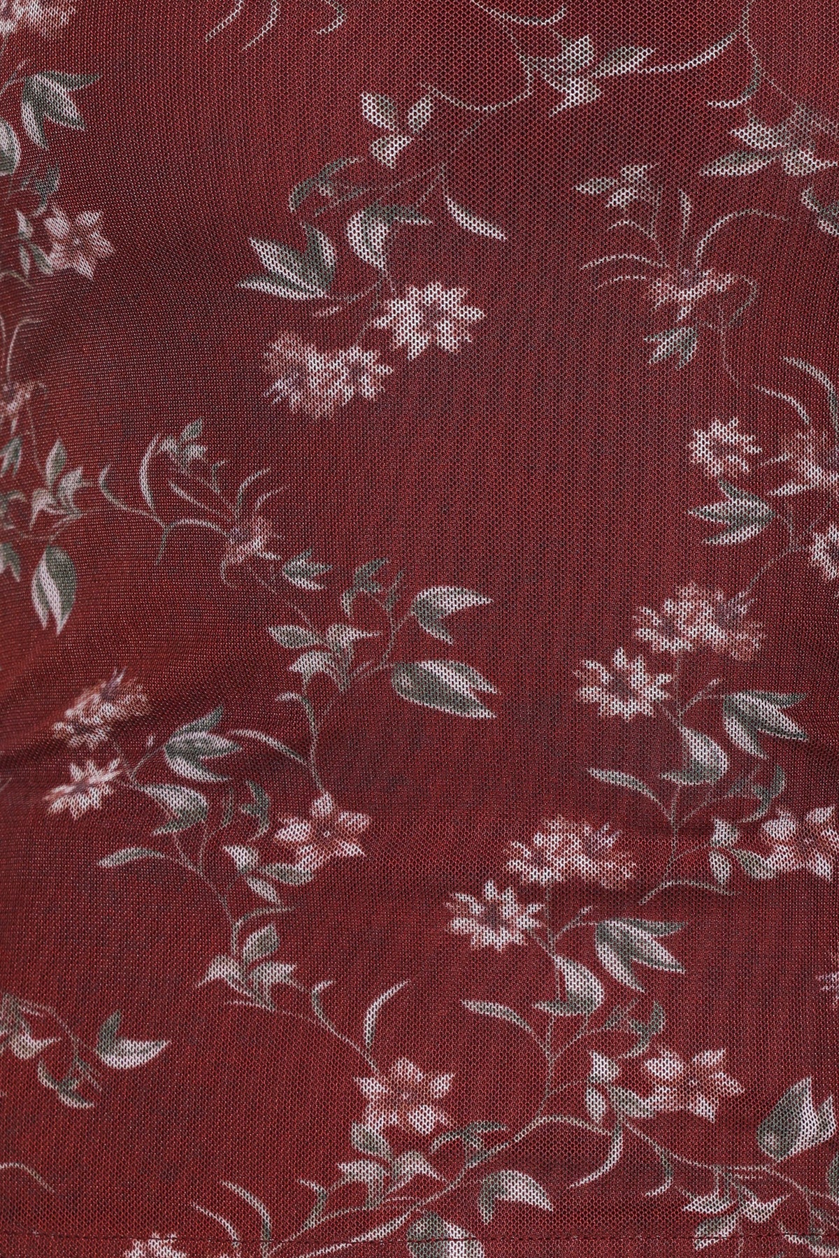 Petal and Pup USA TOPS Ermen Mesh Top - Rust Floral