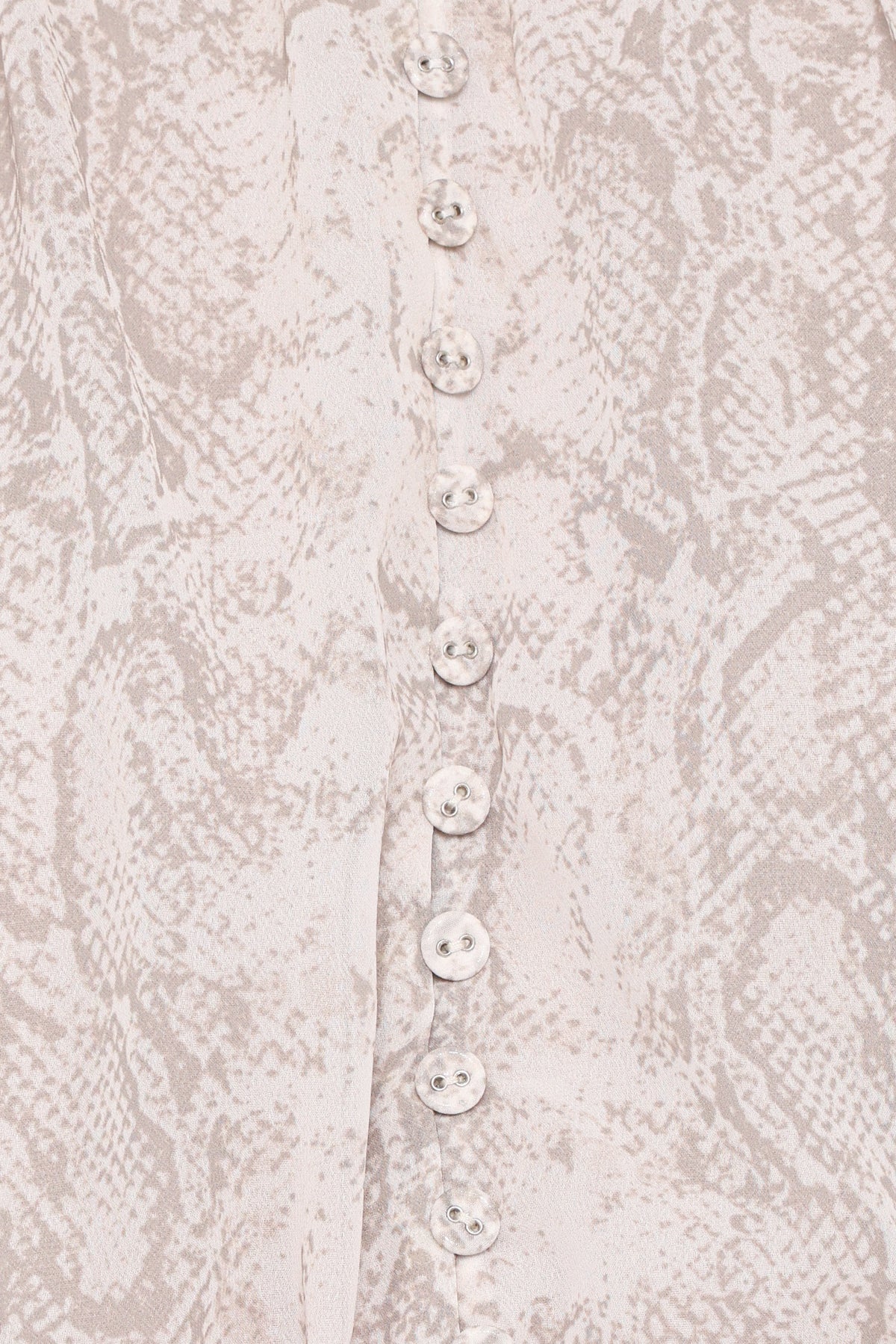 Petal and Pup USA TOPS Ethelinda Drawcord Waist Top - Snake Print