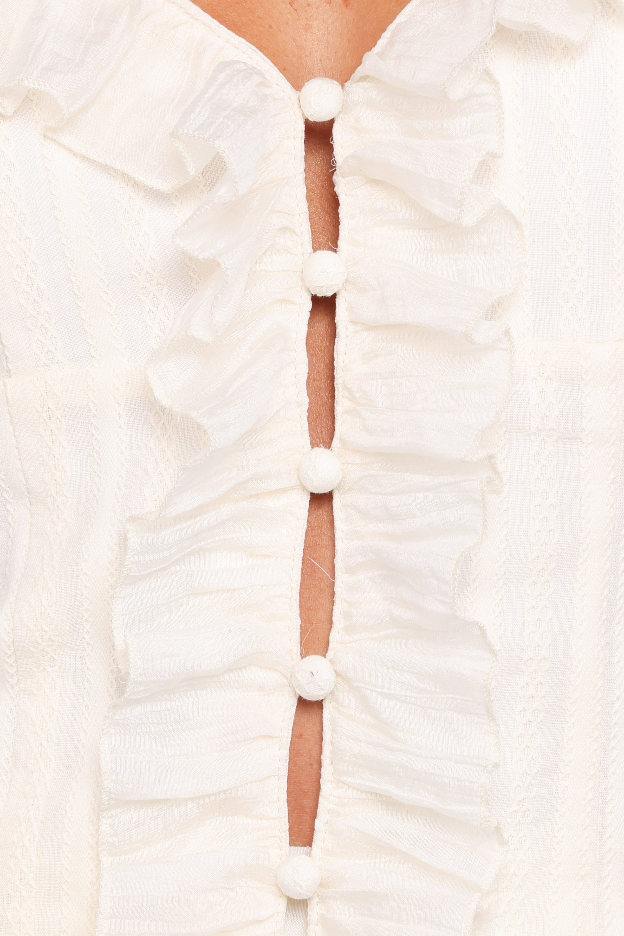 Petal and Pup USA TOPS Eulalie Corset Top - Cream