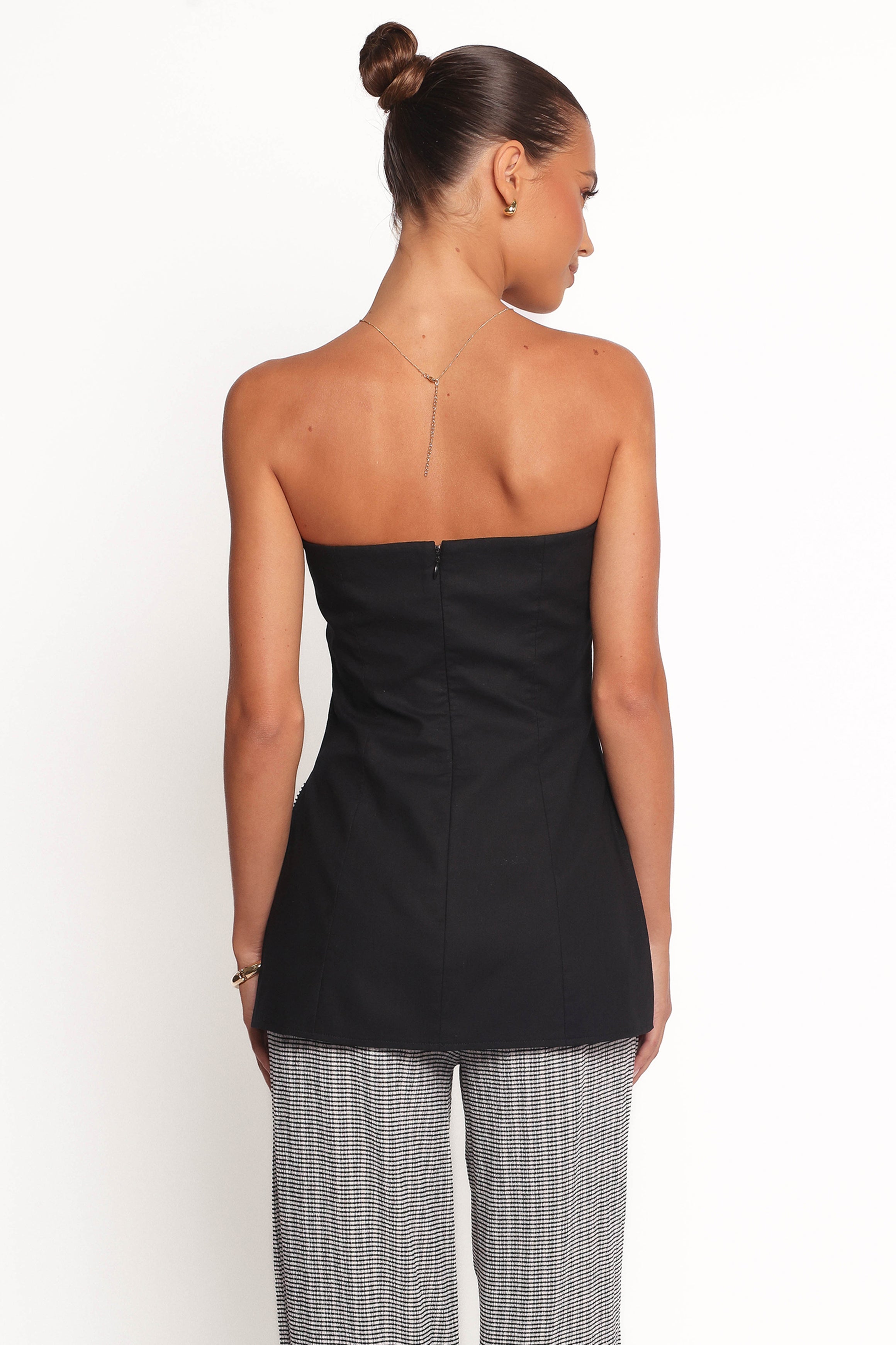 Giovana Strapless Top - Black | Petal & Pup USA
