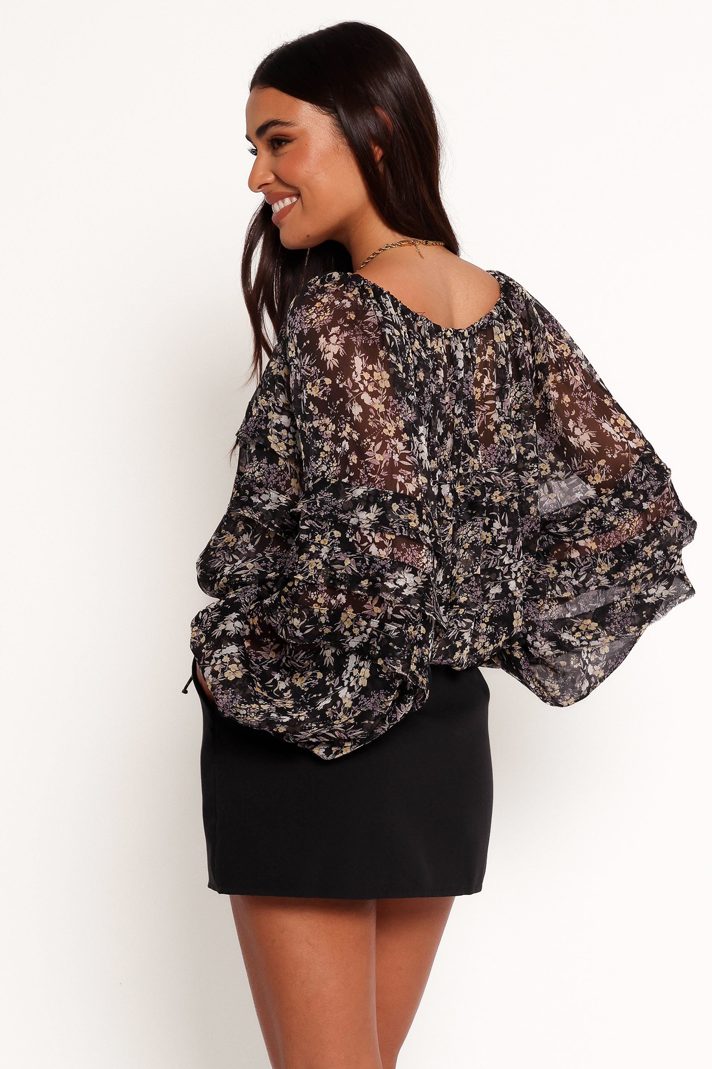 Petal and Pup USA TOPS Hana Top - Black Multi