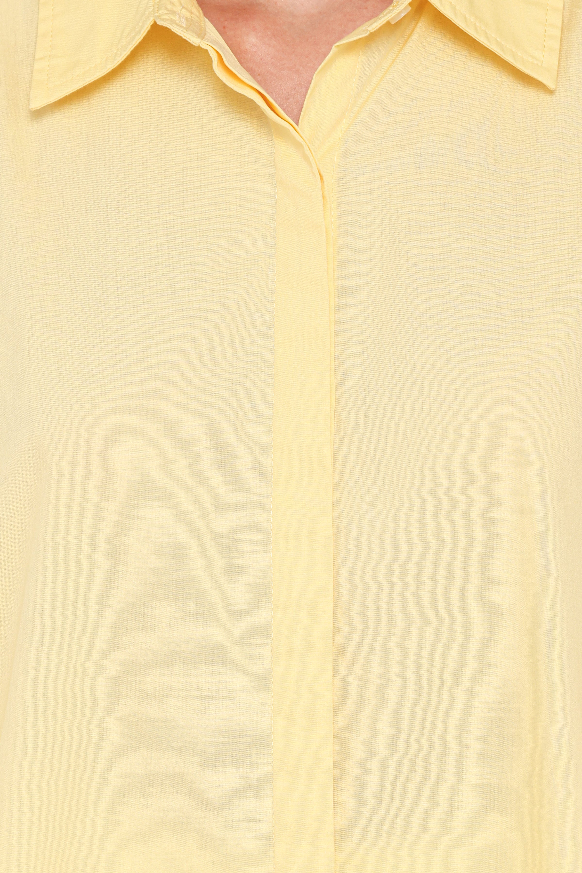 Petal and Pup USA TOPS Inez Scallop Shirt - Yellow