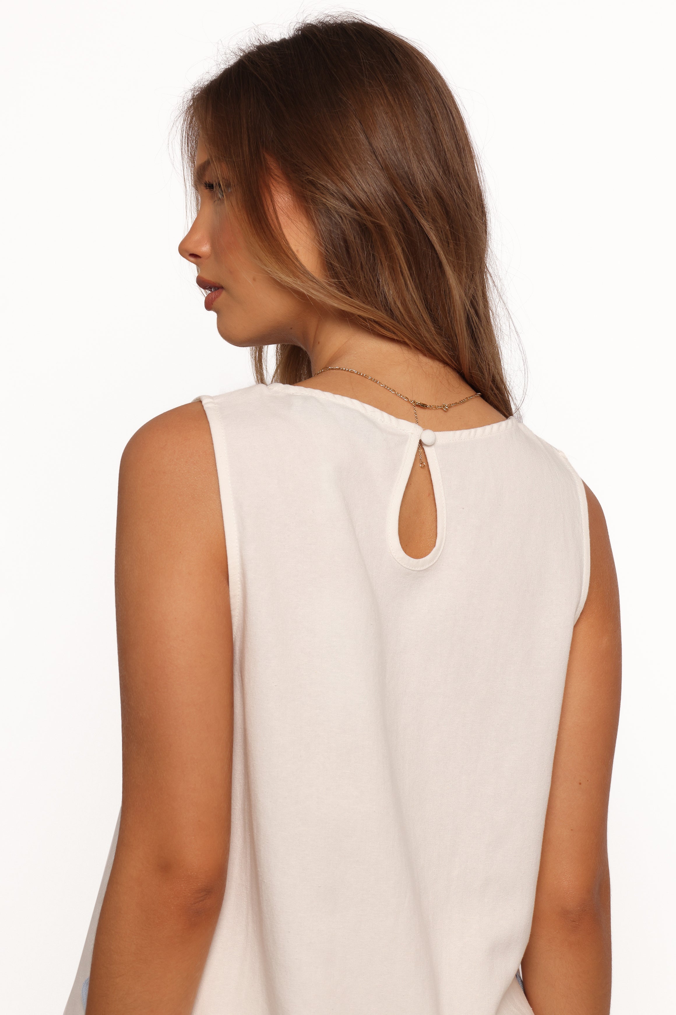 Petal and Pup USA TOPS Jasinta Top - Cream Blue