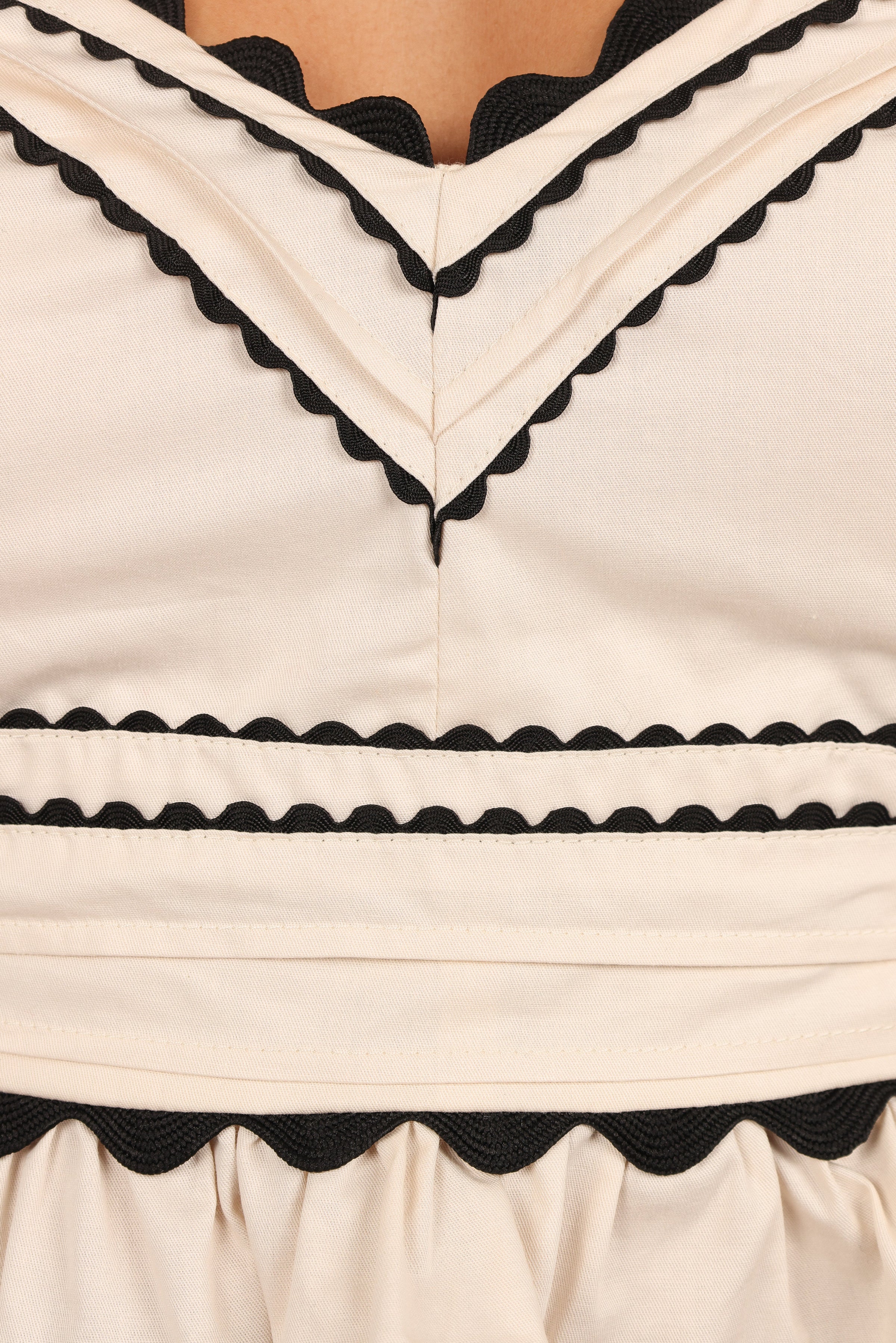 Petal and Pup USA TOPS Jeanie Flutter Top - Natural