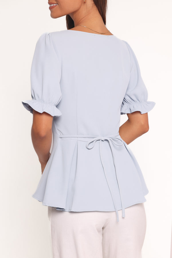 Petal and Pup USA TOPS Kameran Top - Pale Blue