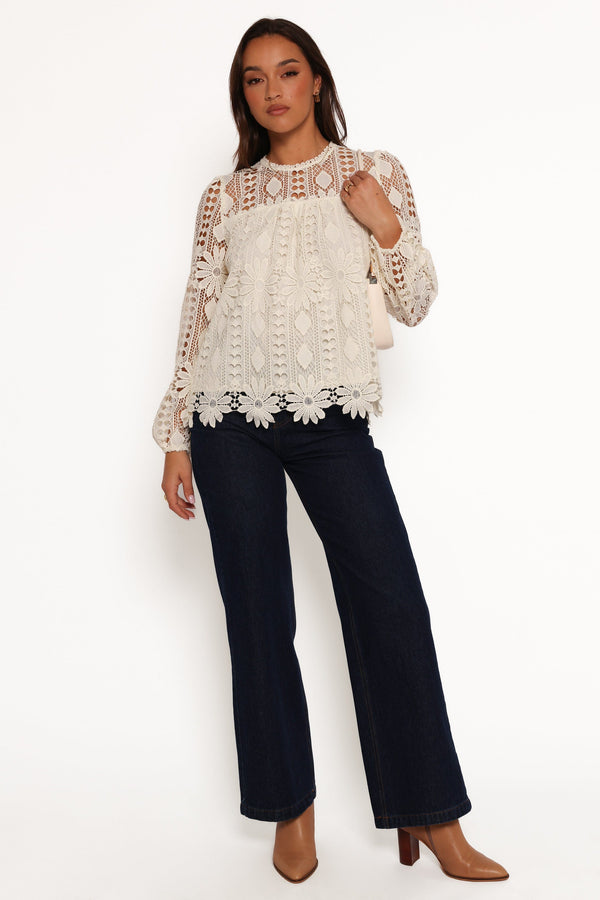 Petal and Pup USA TOPS Kennedy Top - Cream