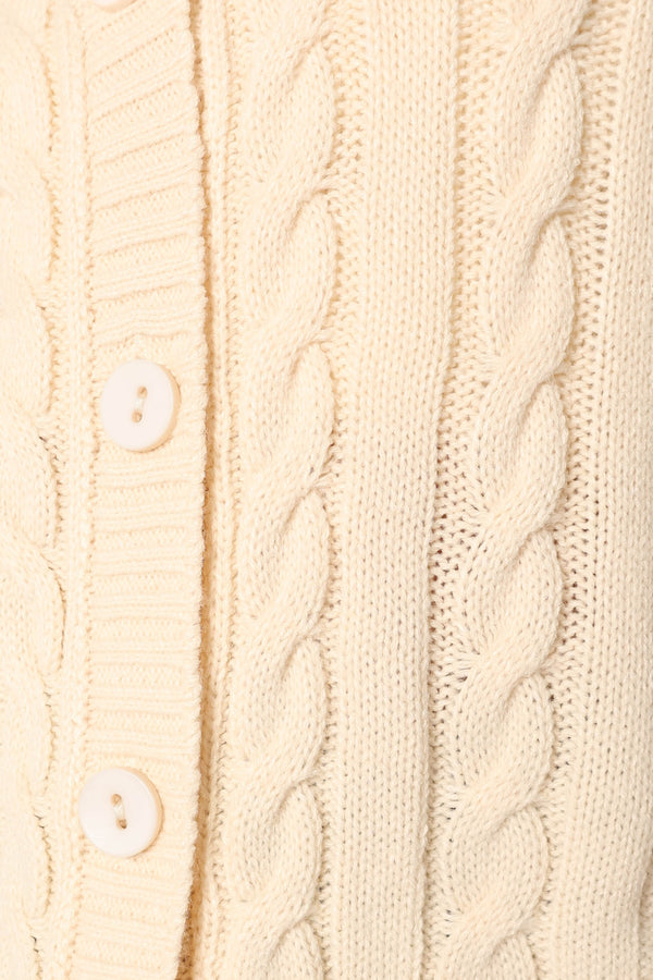 Petal and Pup USA TOPS Kyle Knit Vest - Cream