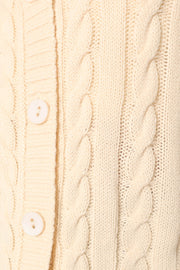 Petal and Pup USA TOPS Kyle Knit Vest - Cream