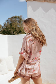 Petal and Pup USA TOPS Lara Shirt - Pink Cocoa