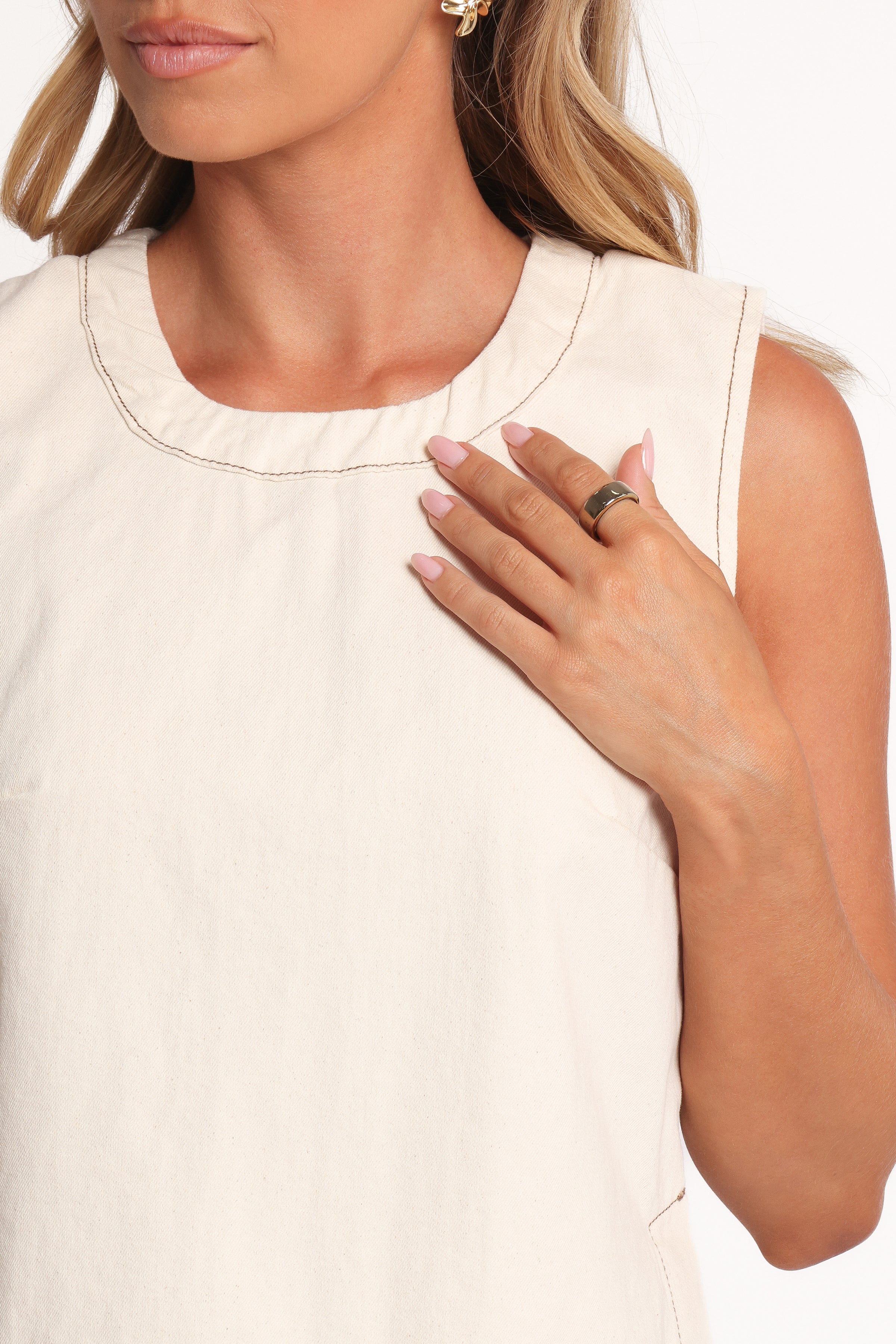 Petal and Pup USA TOPS Levi Top - Ecru