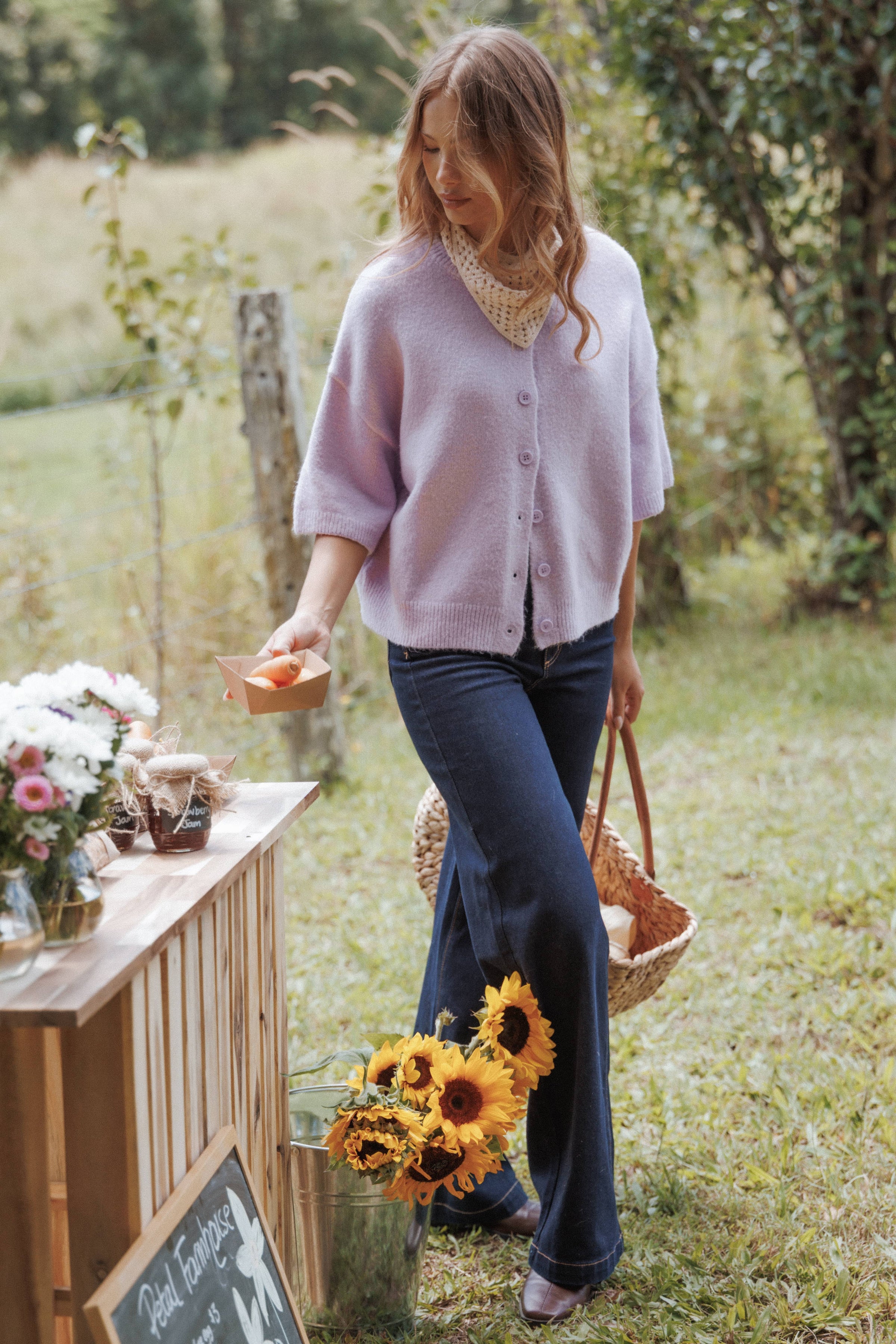 Petal and Pup USA TOPS Lilith Knit Top - Lilac
